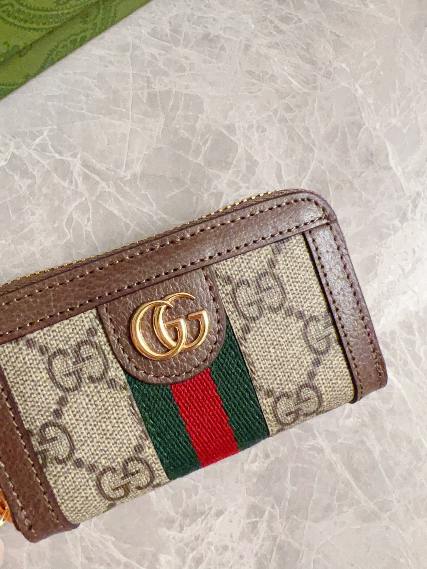 [TOP] GUCCI Wallet 10.5 x 7 x 2.5 cm - Brown - 711 Luxury