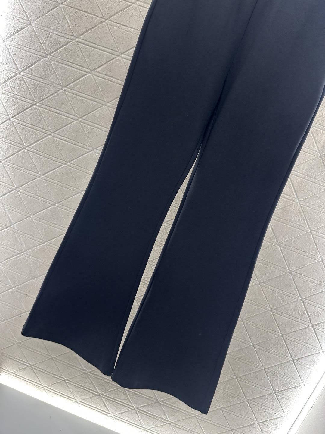 [TOP] CHANEL Flared Retro Stretch Pants - Black