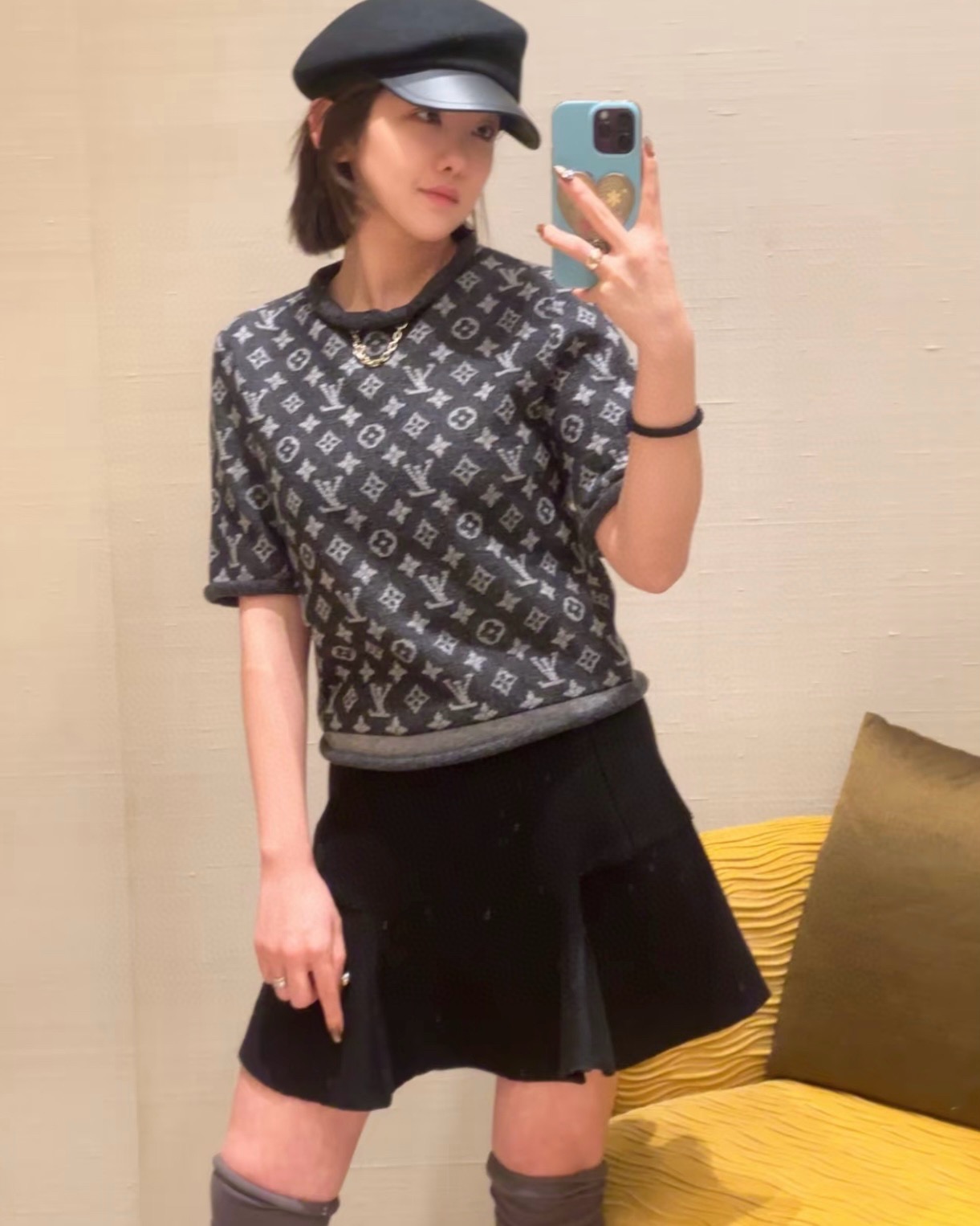 Louis Vuitton Clothing Louis Vuitton Monogram Knitted Top #394891 View 2 | Nigo Office