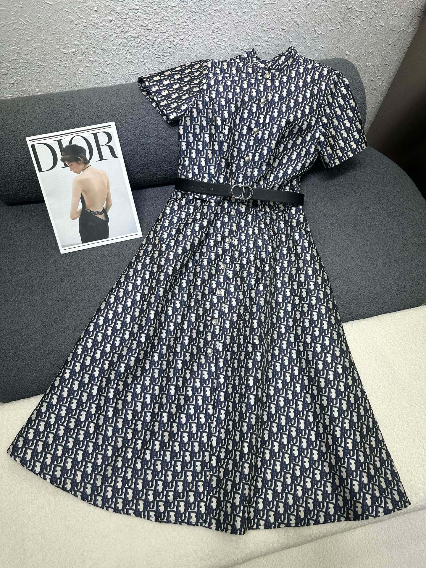 [TOP] Christian Dior  Dress - Blue