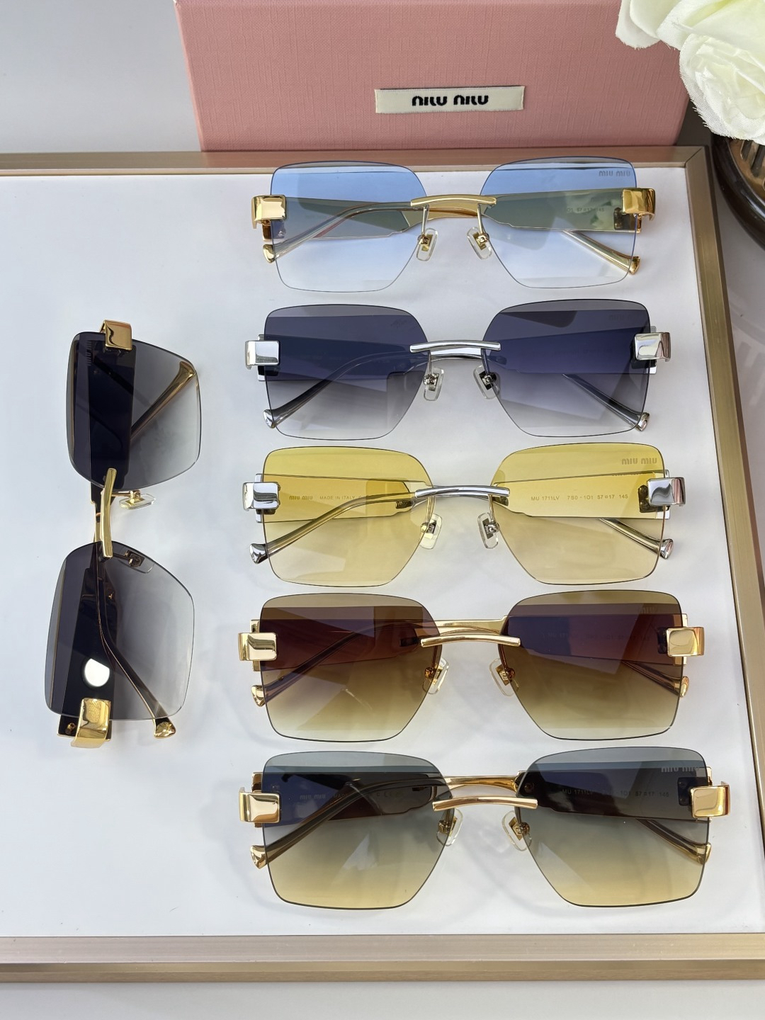 [TOP] Miu Miu Sunglasses - 6 Color - 711 Luxury