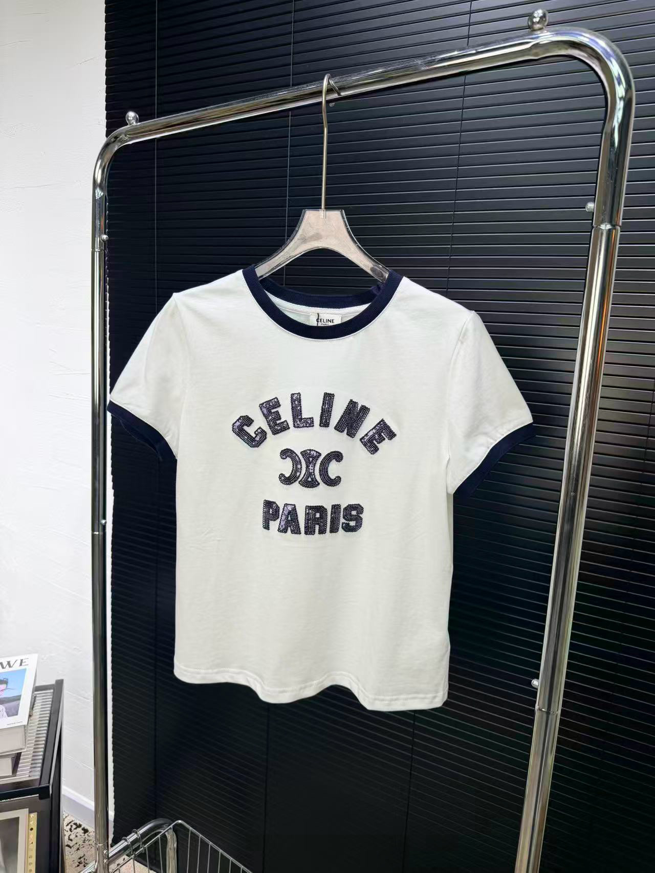 [TOP] CELINE T-shirt - White