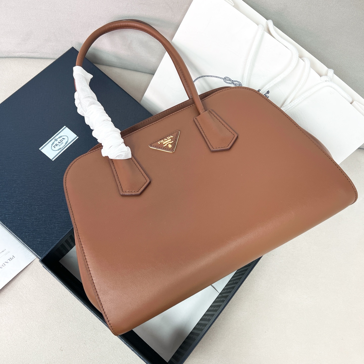 [TOP] PRADA Tote Bag 35x24.5x13.5cm - 2 Colour