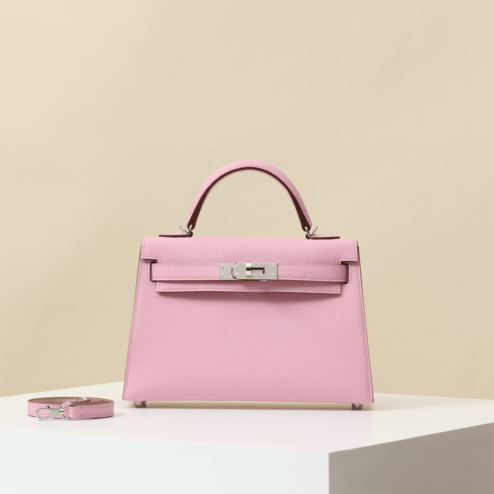 Hermès Mauve Sylvestre Mini Kelly#331295