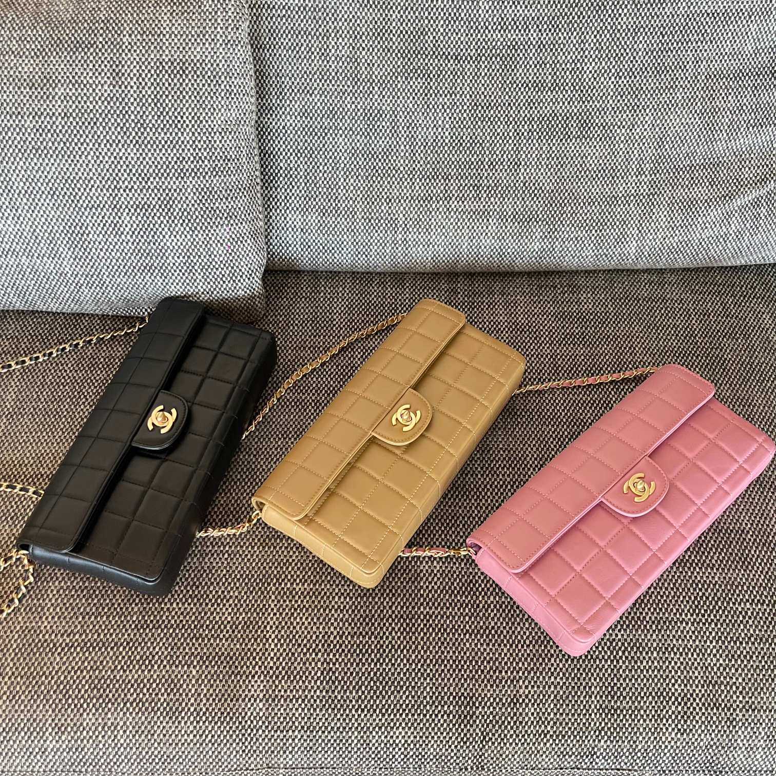 [TOP] CHANEL VINTAGE Flap Bag 26x13x4cm - 3 Colors