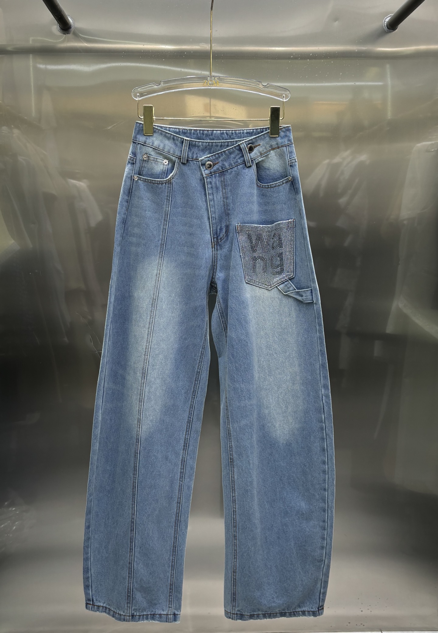 [TOP] Alexander Wang Pants - Blue - 711 Luxury