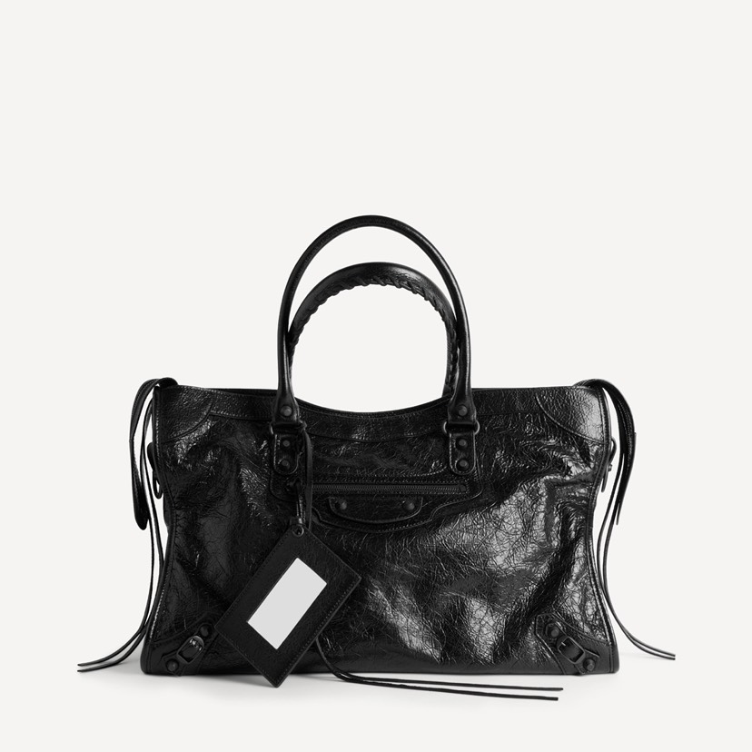 [TOP] BALENCIAGA Le City Bag 46x29x17cm - Black - 711 Luxury
