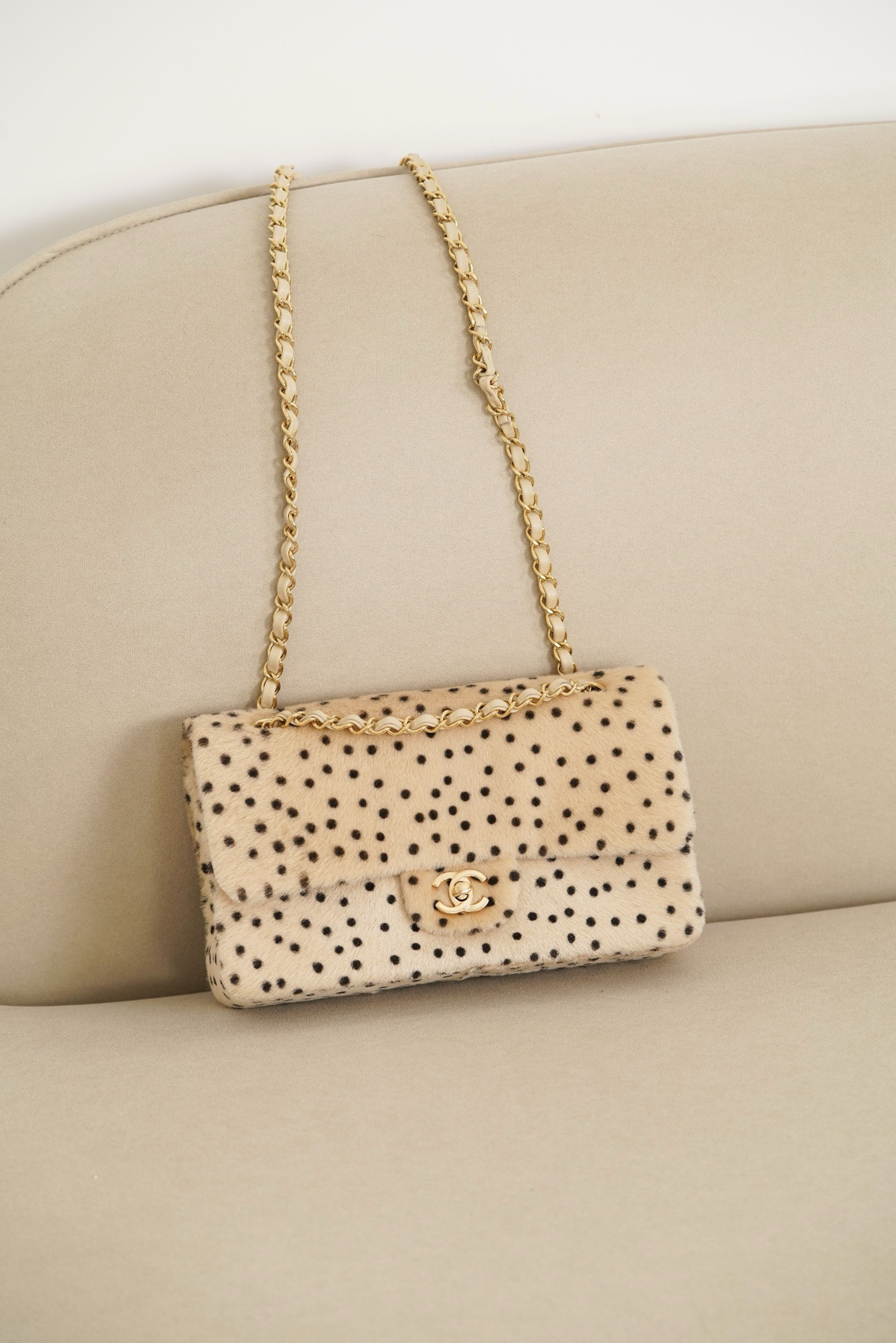 Chanel Bag Chanel Leopard Print Polka Dot Flap Bag #394326 View 2 | Nigo Office