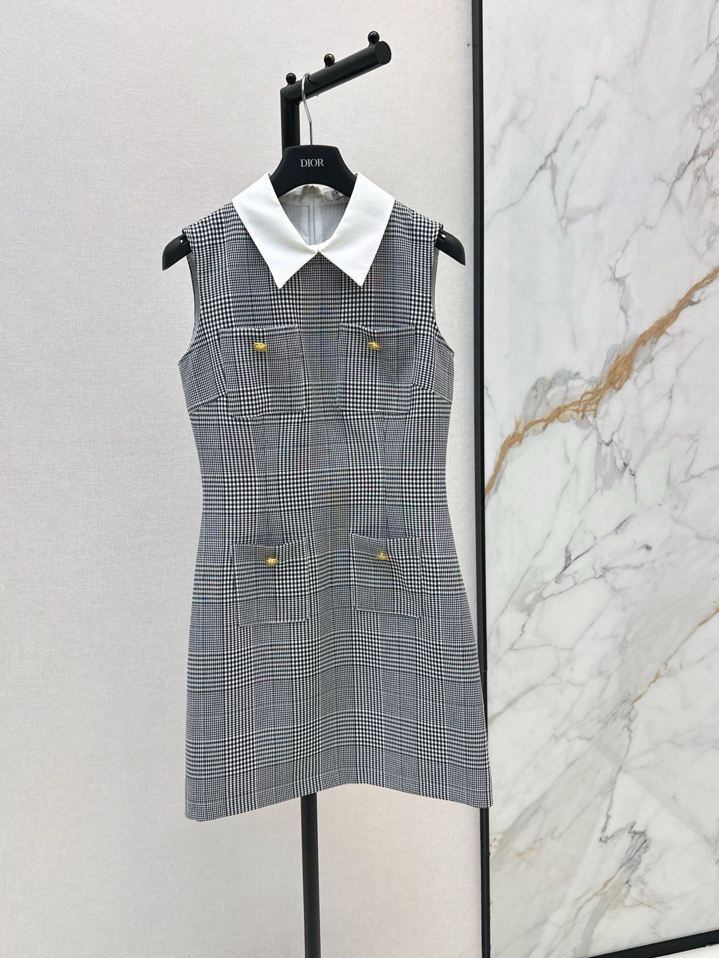 [TOP] Christian Dior  Dress - Plaid - 711 Luxury