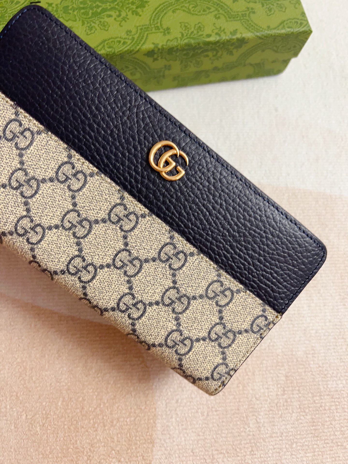 [TOP] GUCCI Wallet 19 x 10 x. 5 cm - Black - 711 Luxury