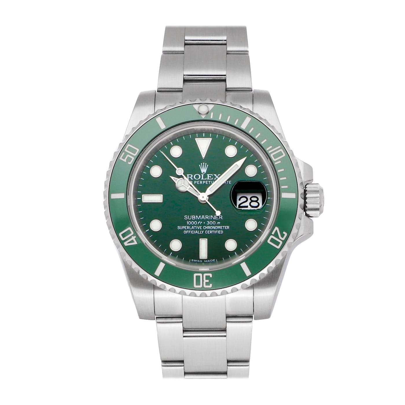 Rolex Perpetual Submariner 116610lv Series
