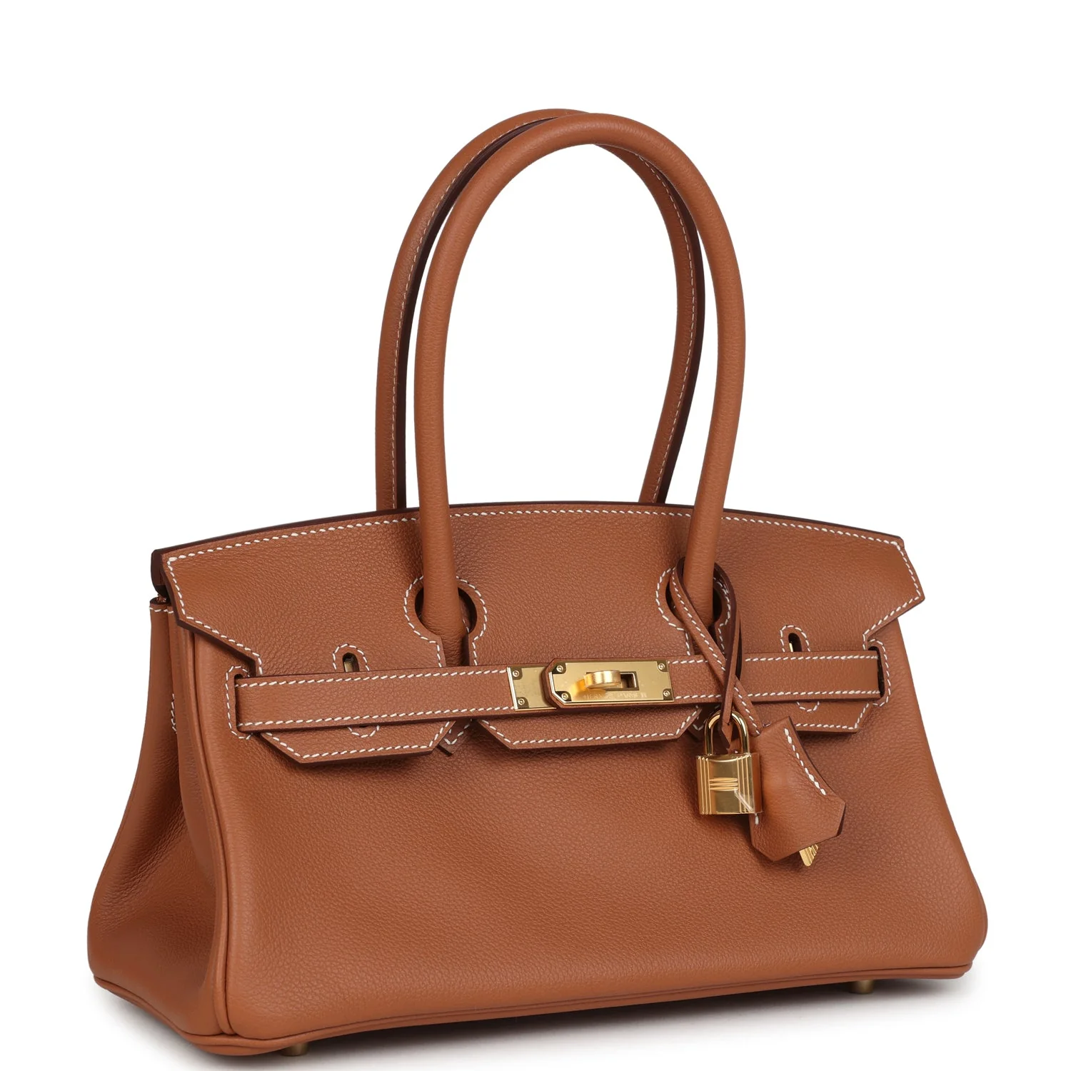 Hermes Shoulder Birkin LightGold Evercolor Gold Hardware