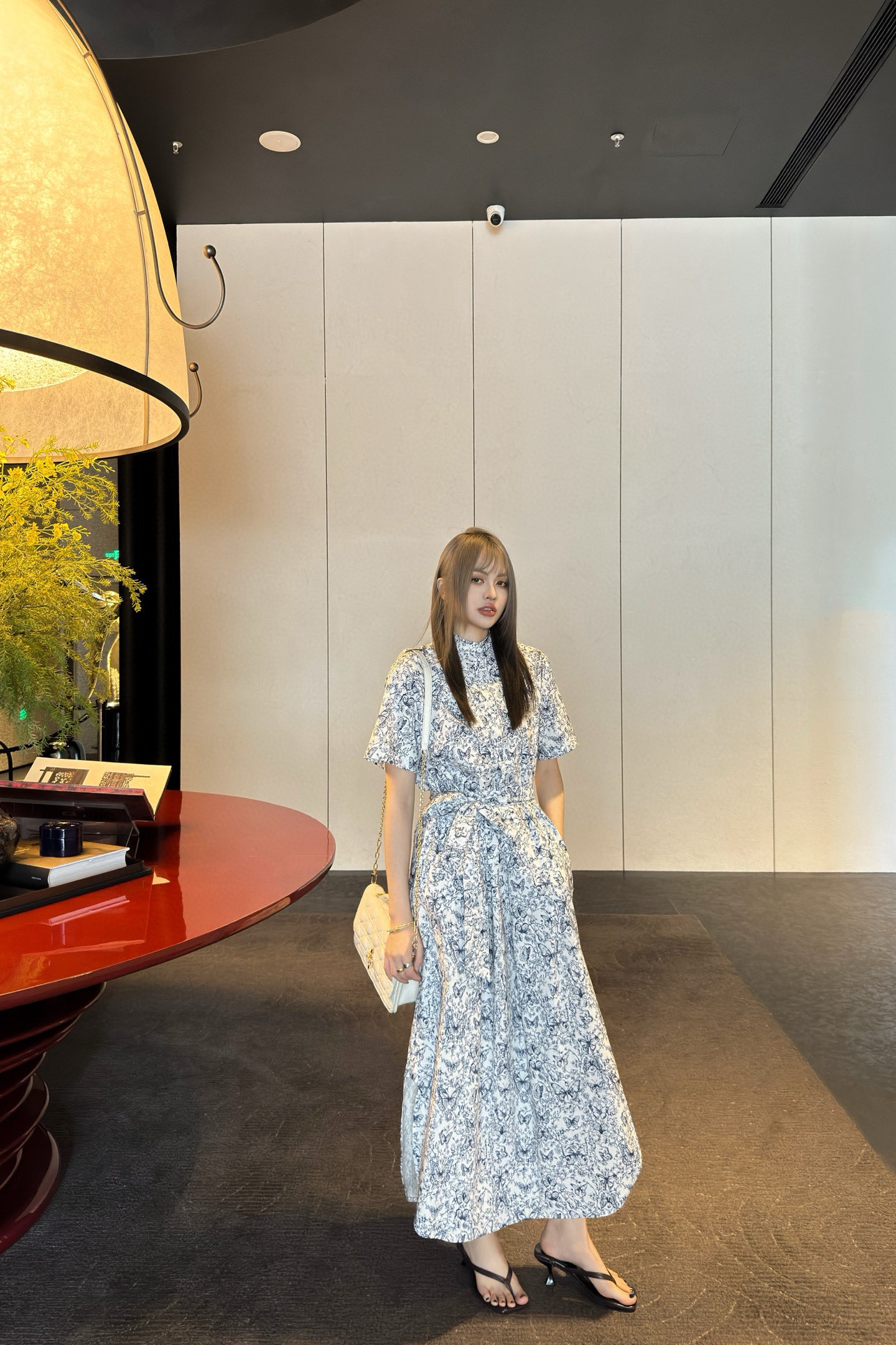 [TOP] Christian Dior  Dress -Blue