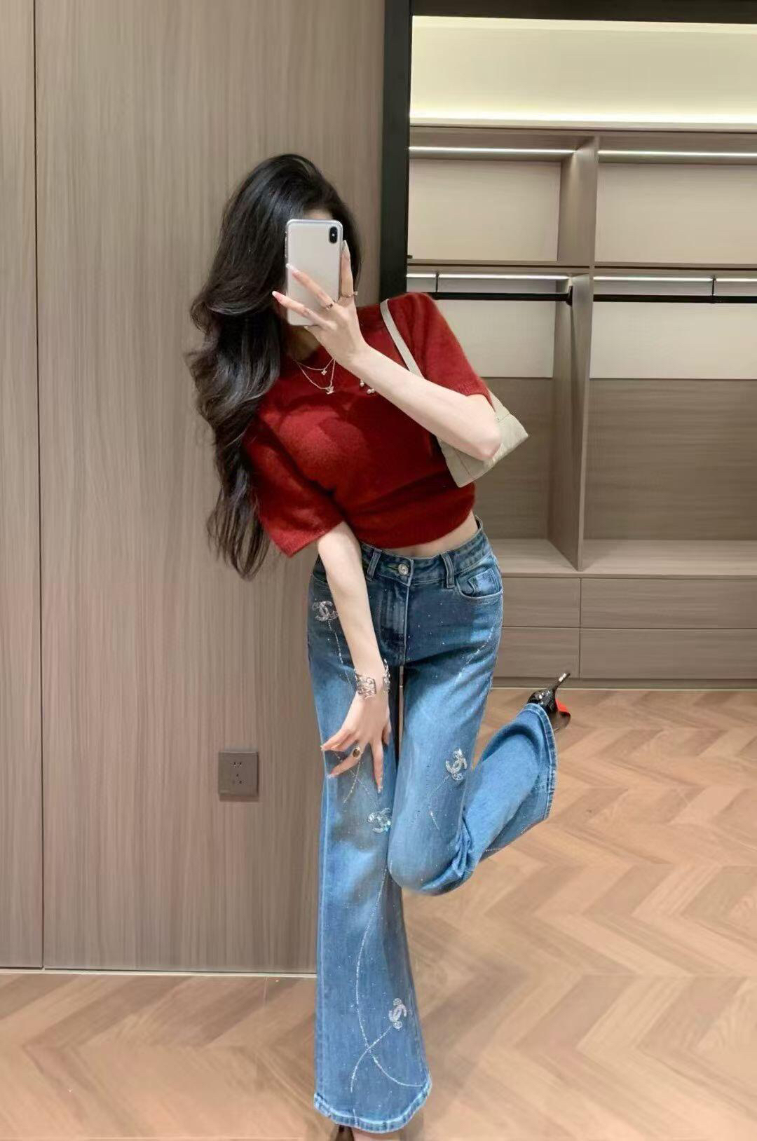 [TOP] CHANEL  Pants -Blue