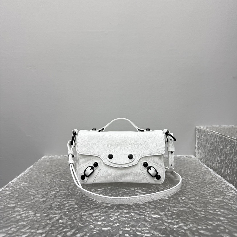 [TOP] BALENCIAGA Le City Bag Nano 19.5x12x7cm - White
