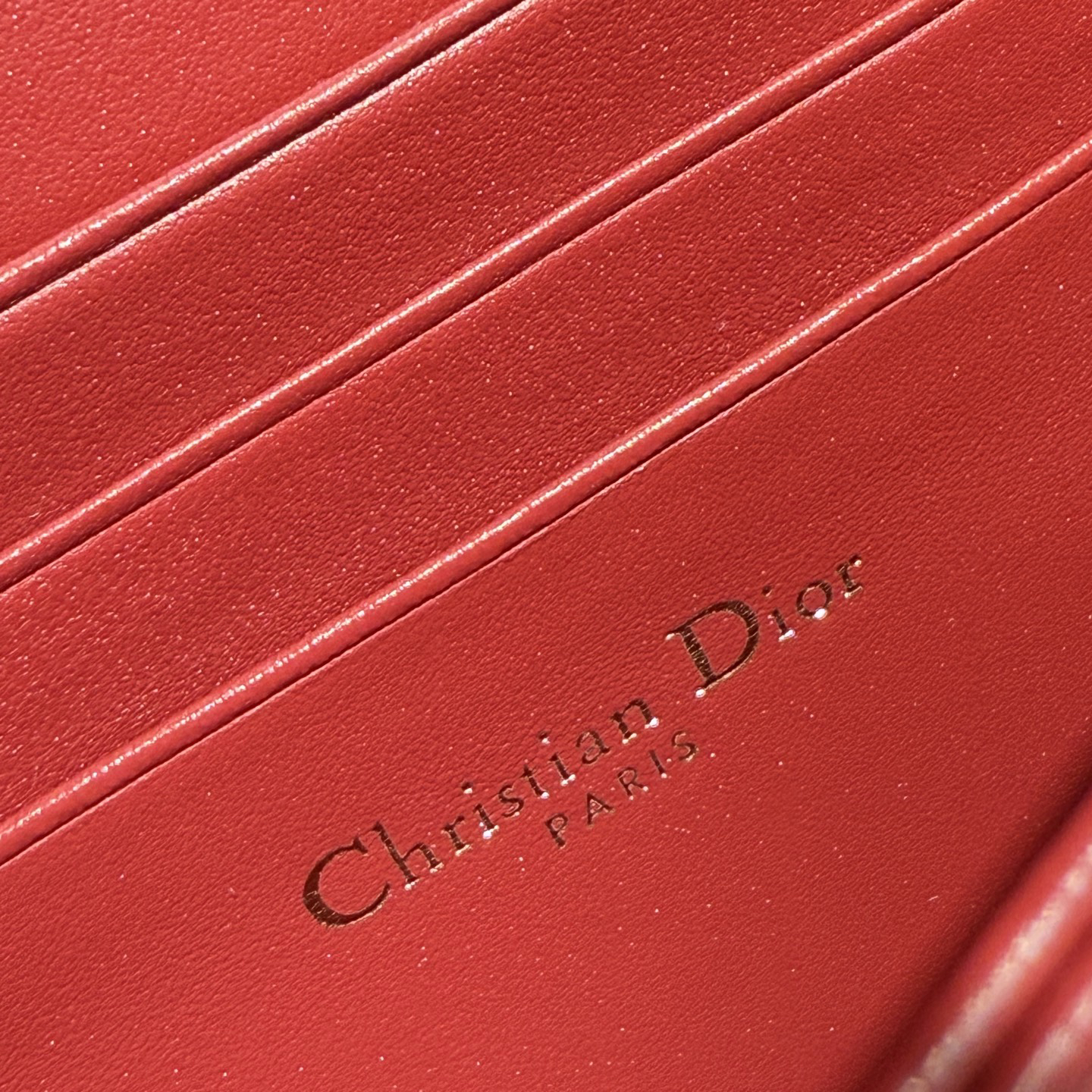 [TOP] Christian Dior My Dior Mini Bag Cannage Lambskin 21*11*4.5cm - Red