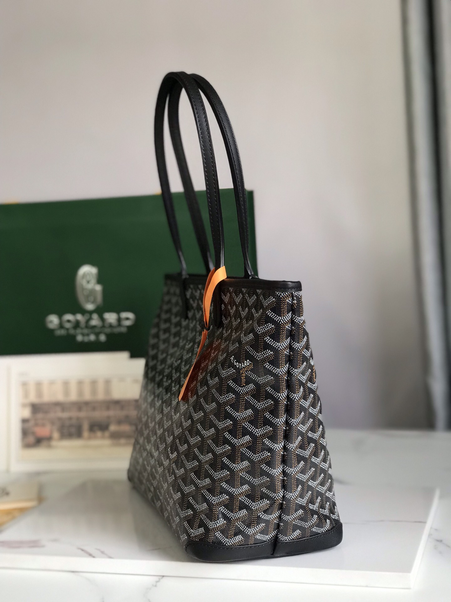 [TOP] Goyard Artois Bag 41-30x23.5x13cm - Black - 711 Luxury