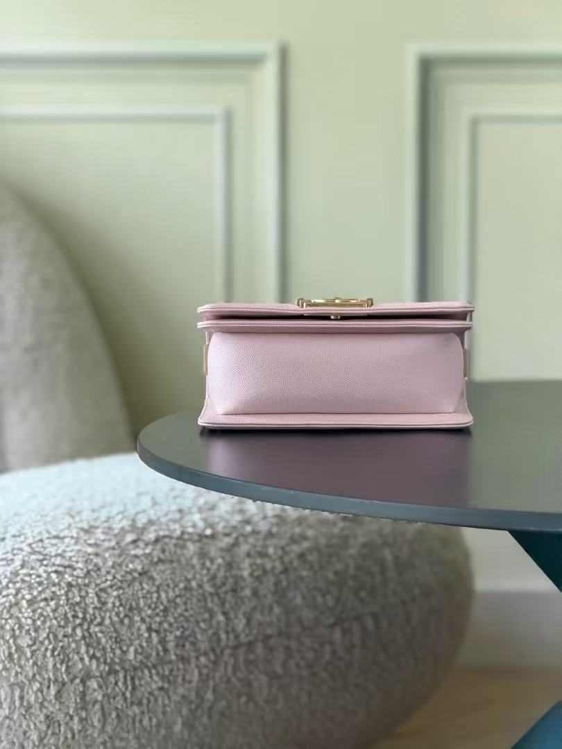 [TOP] CHANEL Le Boy Bag 20cm - Pink - 711 Luxury