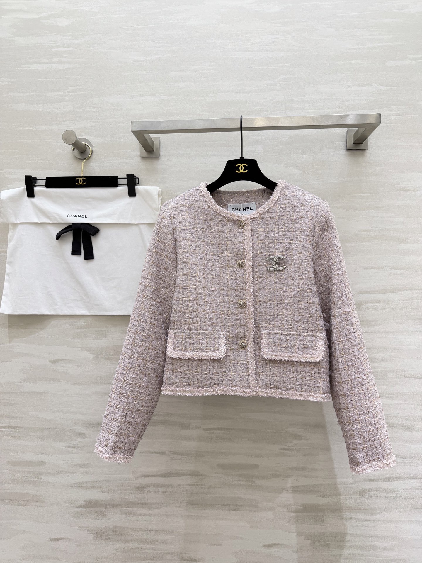 [TOP] CHANEL Coat - Pink - 711 Luxury