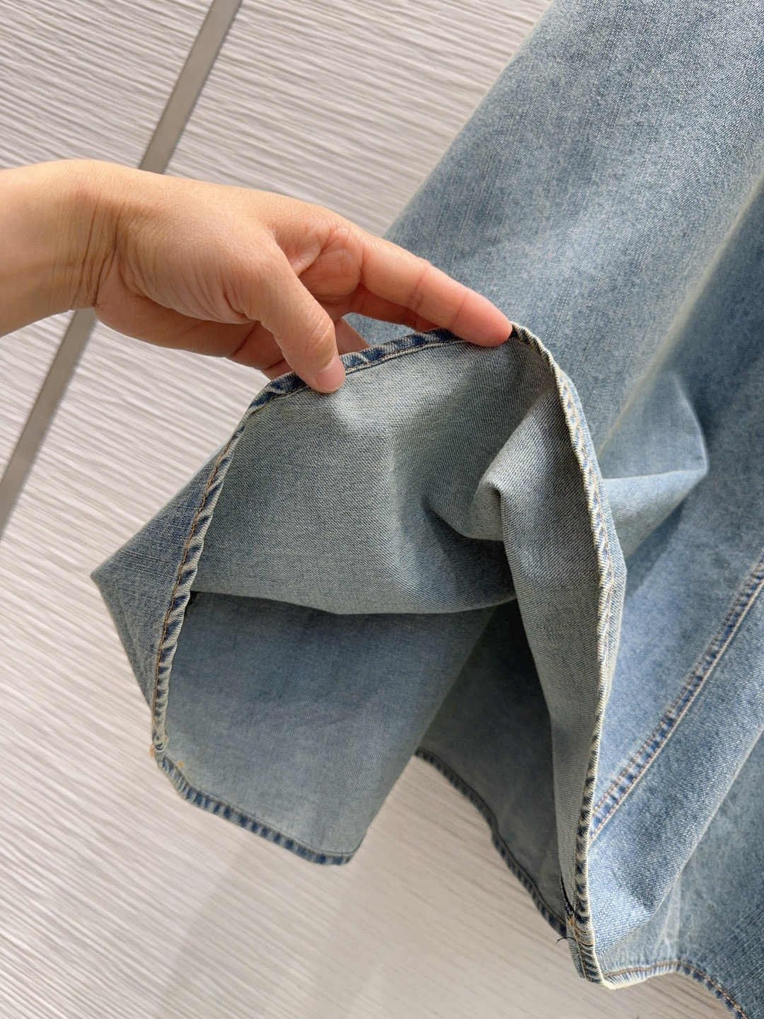 [TOP] PRADA Denim Dress - Denim Blue