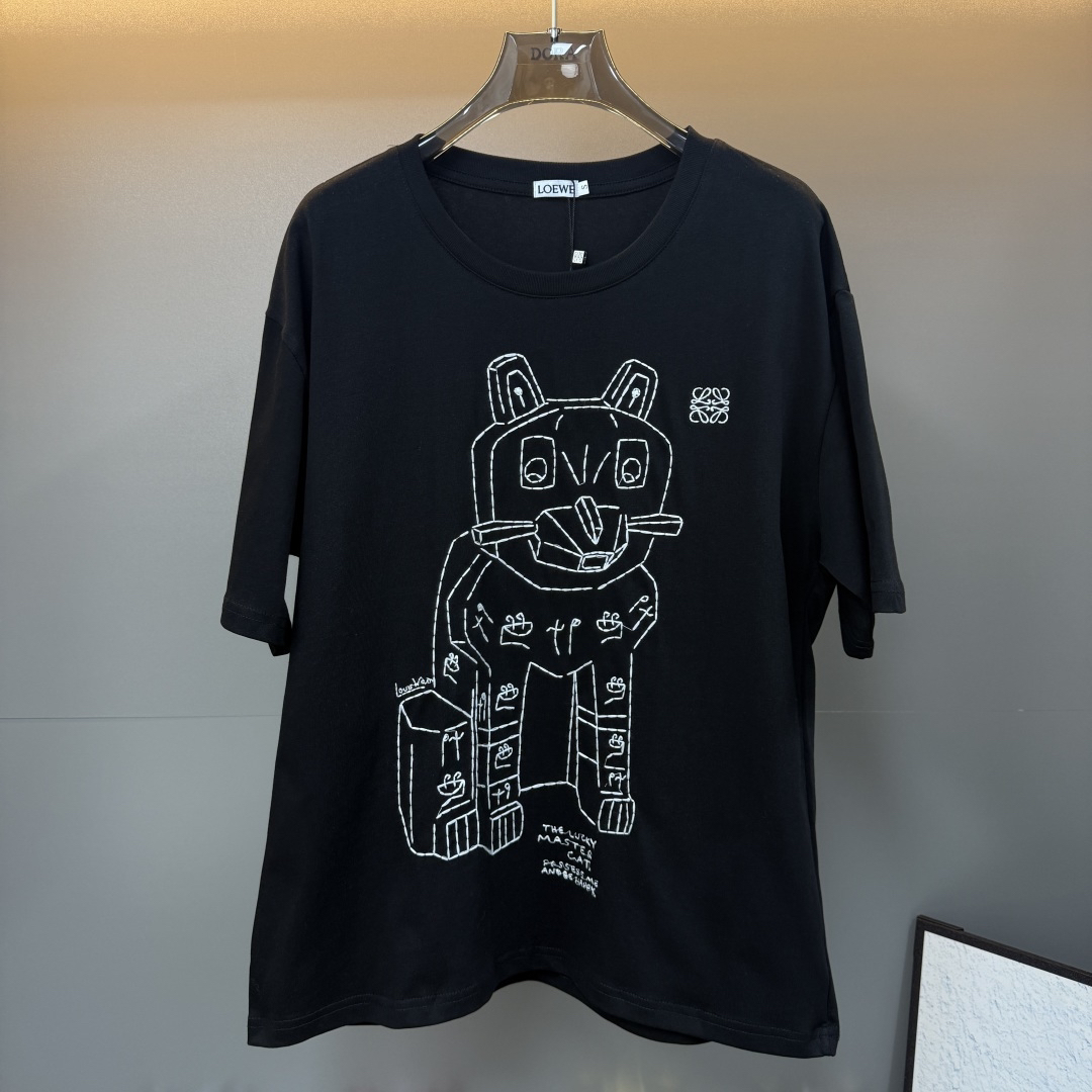 [TOP] LOEWE T-shirt - Black