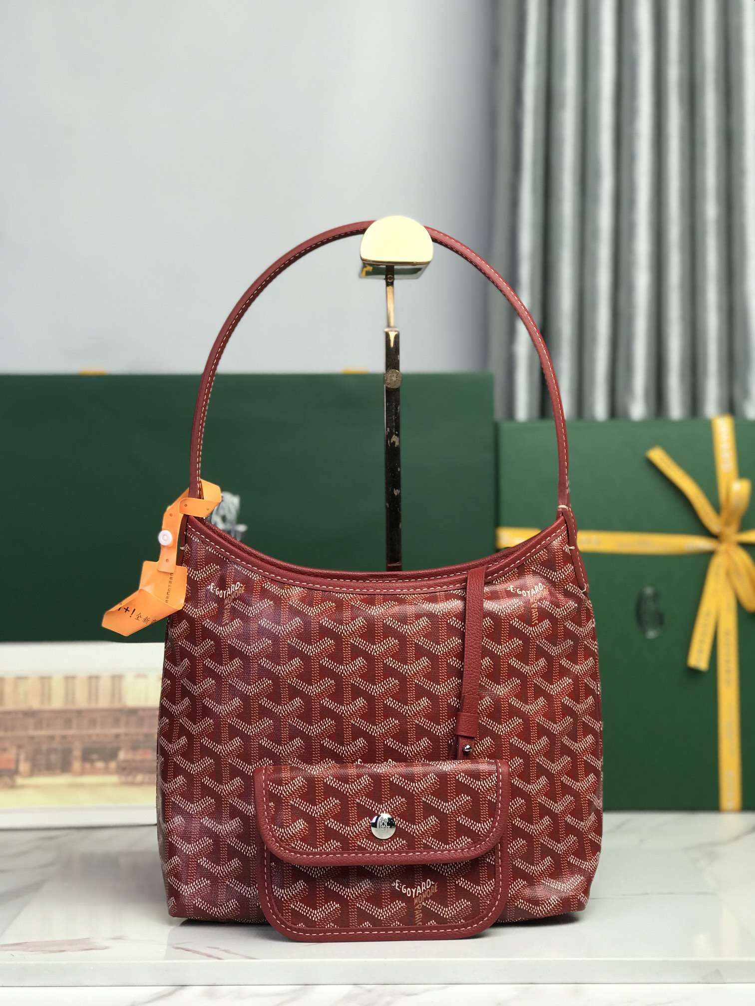 [TOP] Goyard Tote Bag 26*11*22cm  -  Red - 711 Luxury