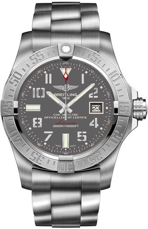 Avenger II Seawolf Tungsten Grey Dial 45mm