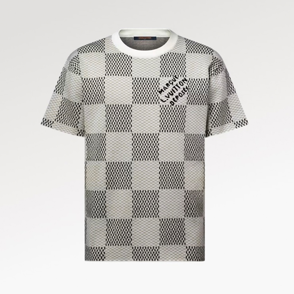 Louis Vuitton Accessory Louis Vuitton Damier Knitted Short Sleeved Crewneck #394896 | Nigo Office