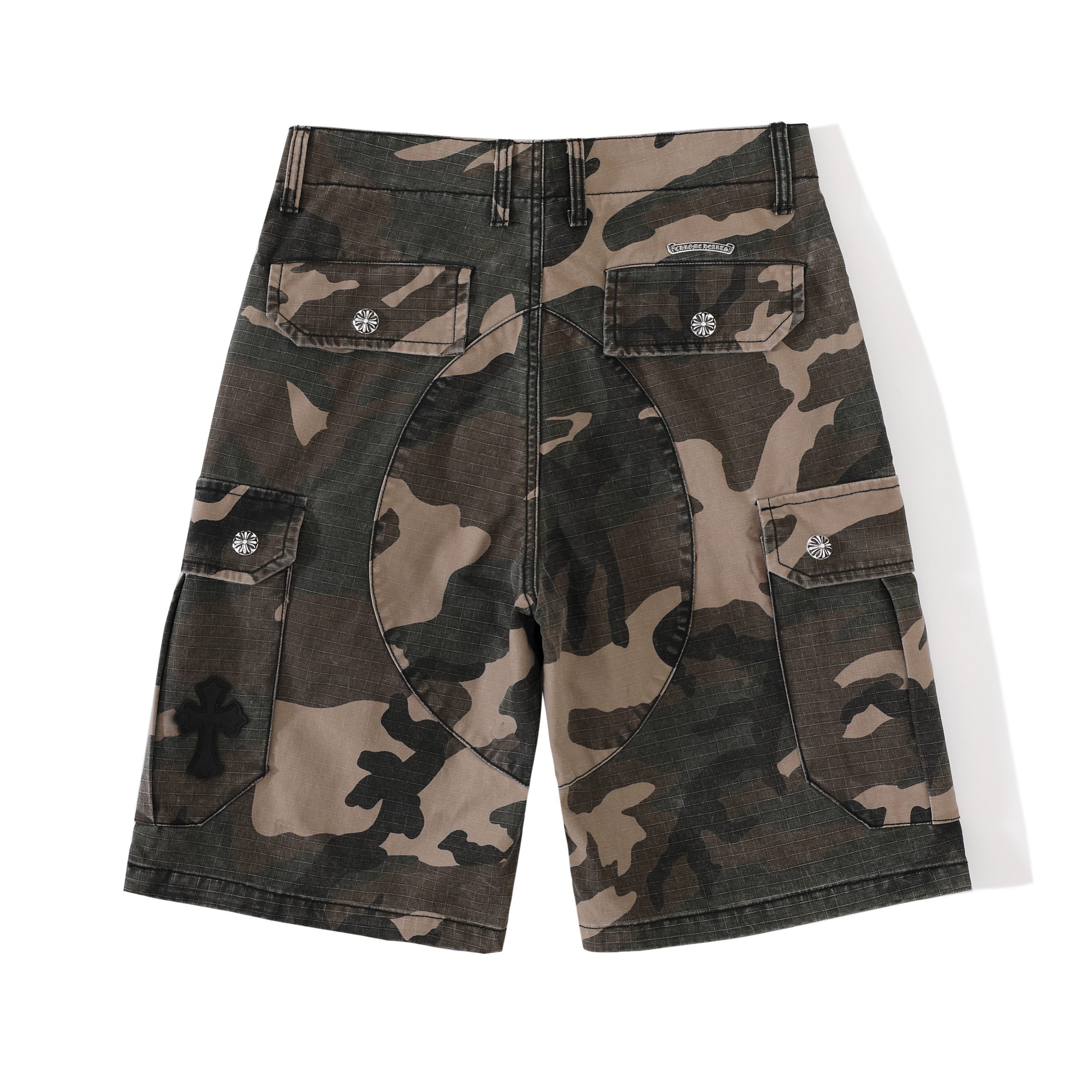 Chrome Hearts Clothing Chrome Hearts Camouflage City Limited Cargo Shorts #389941 View 2 | Nigo Office