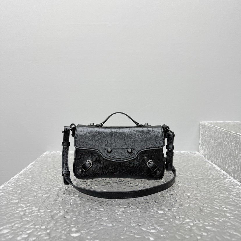 [TOP] BALENCIAGA Le City Bag Nano 19.5x12x7cm - Black