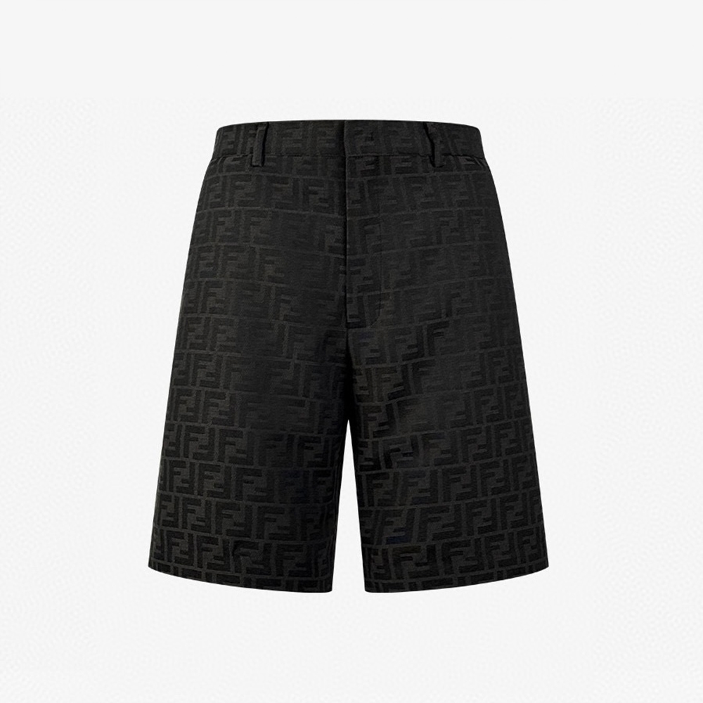 Fendi Bermudas Fabric Black#304621