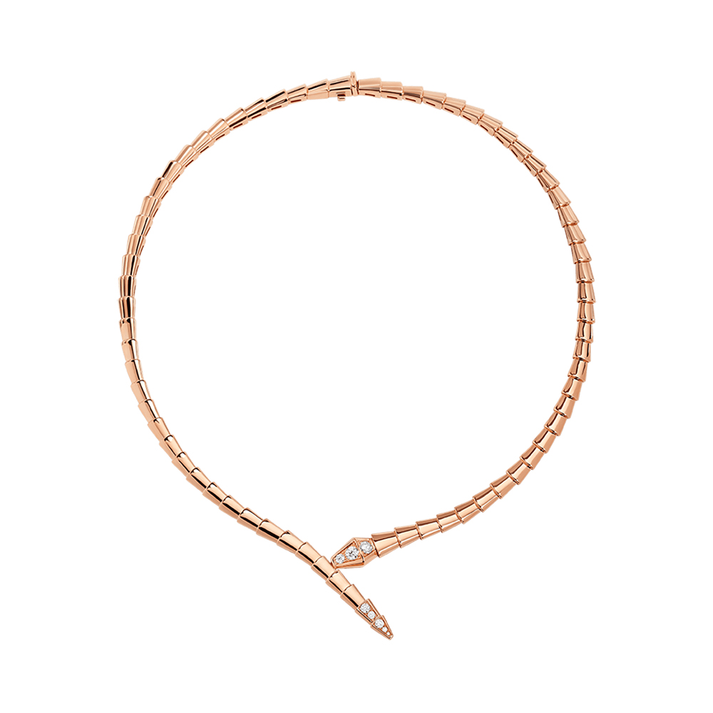 Bvlgari gold Jewelry Bvlgari Serpenti Viper Necklace Rose Gold Necklaces | Nigo Office