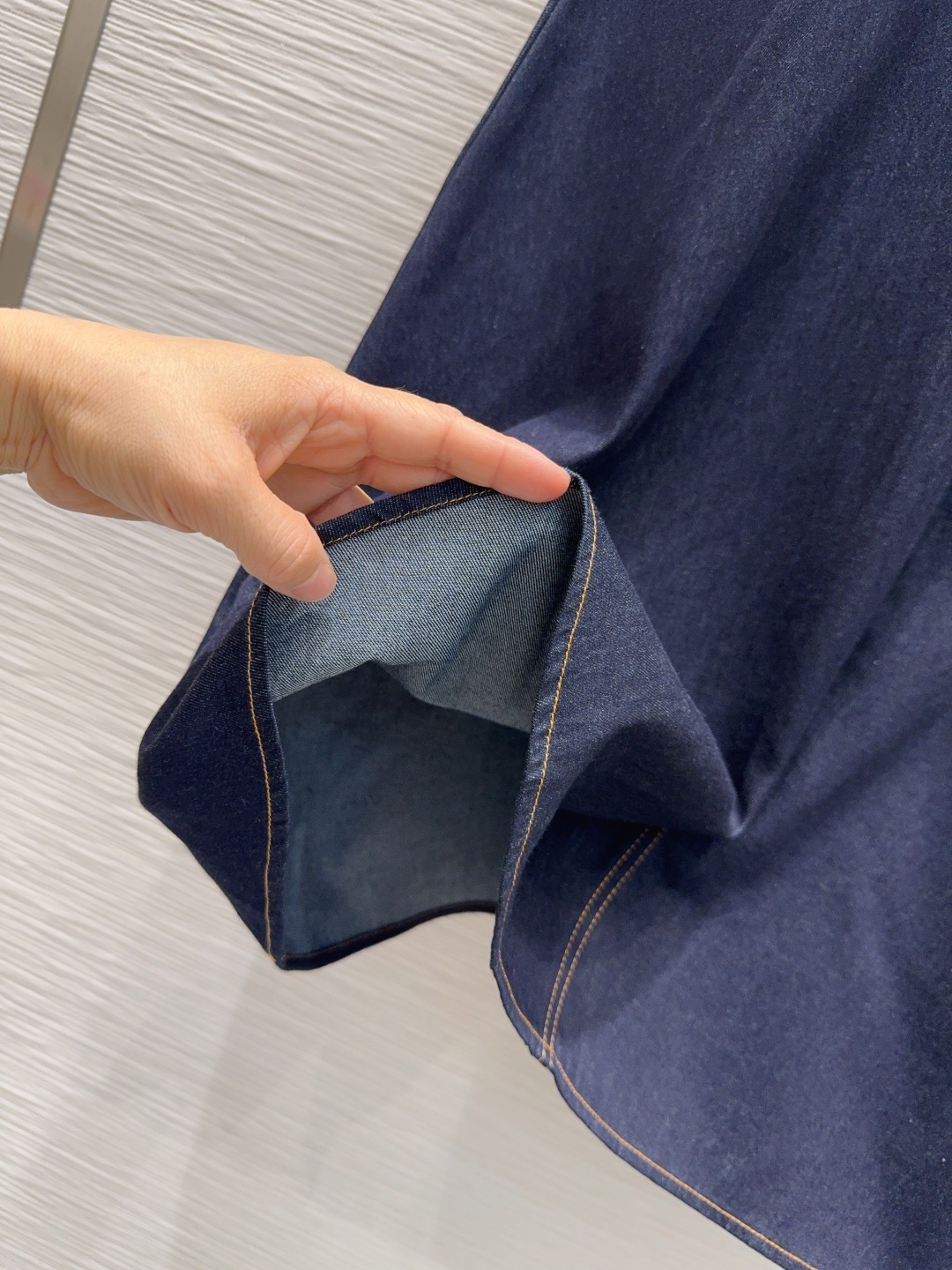 [TOP] PRADA Denim Dress - Navy Blue