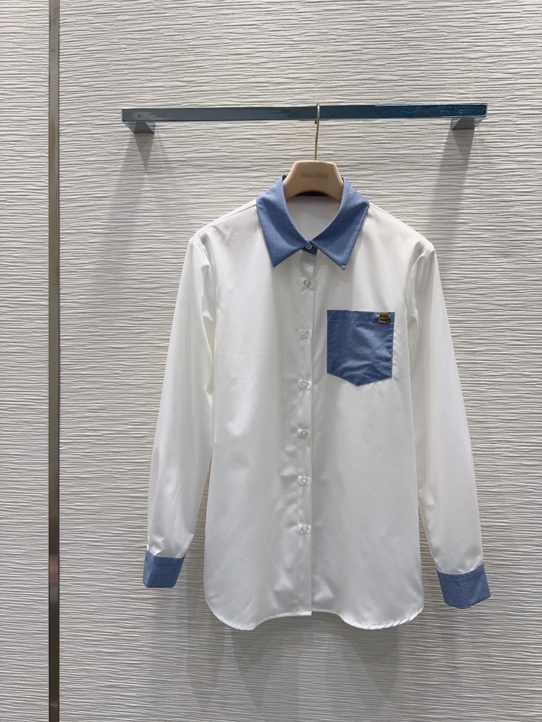 [TOP] Miu Miu Shirt - White