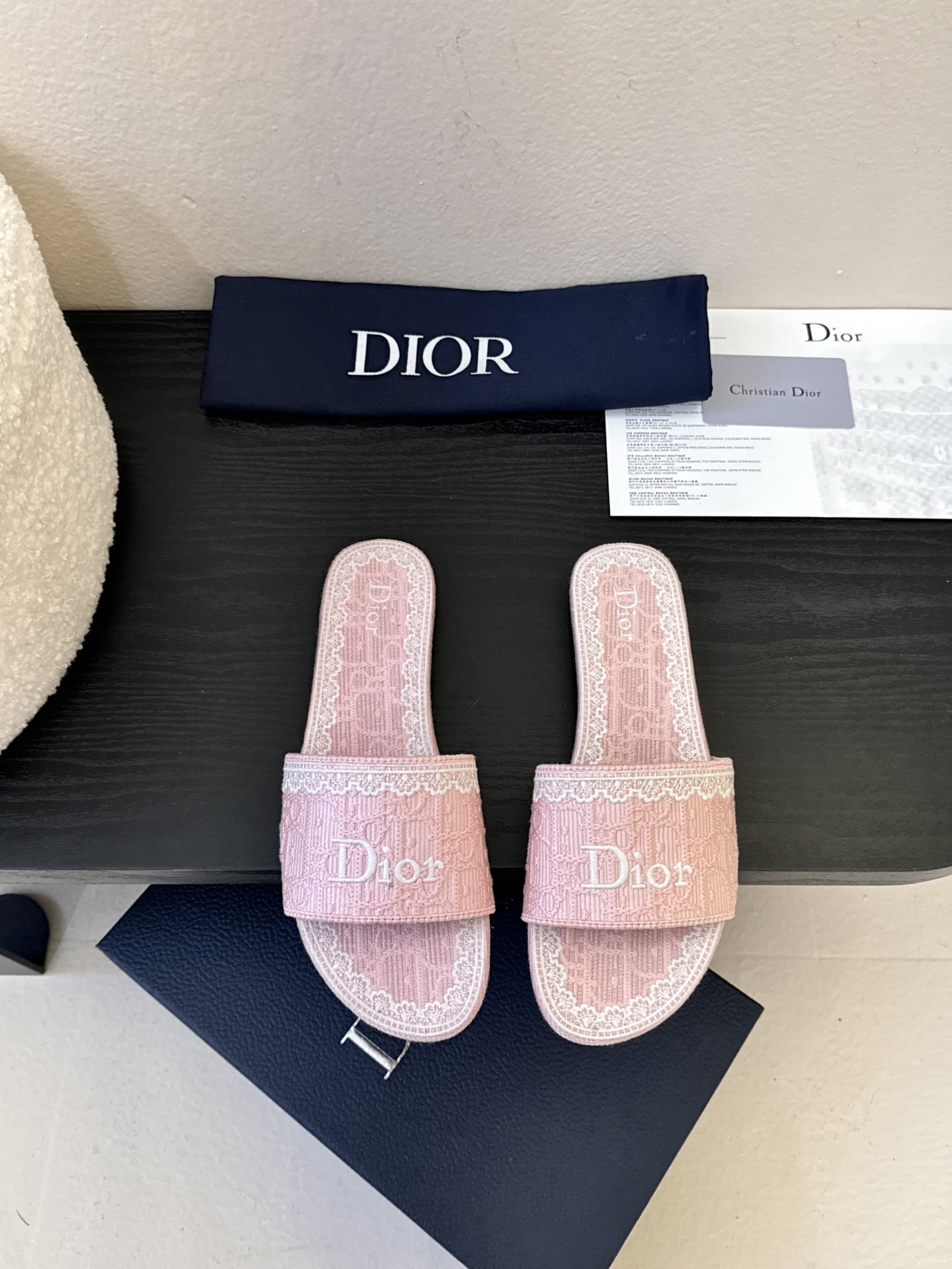 [TOP] Christian Dior Slippers - Pink - 711 Luxury