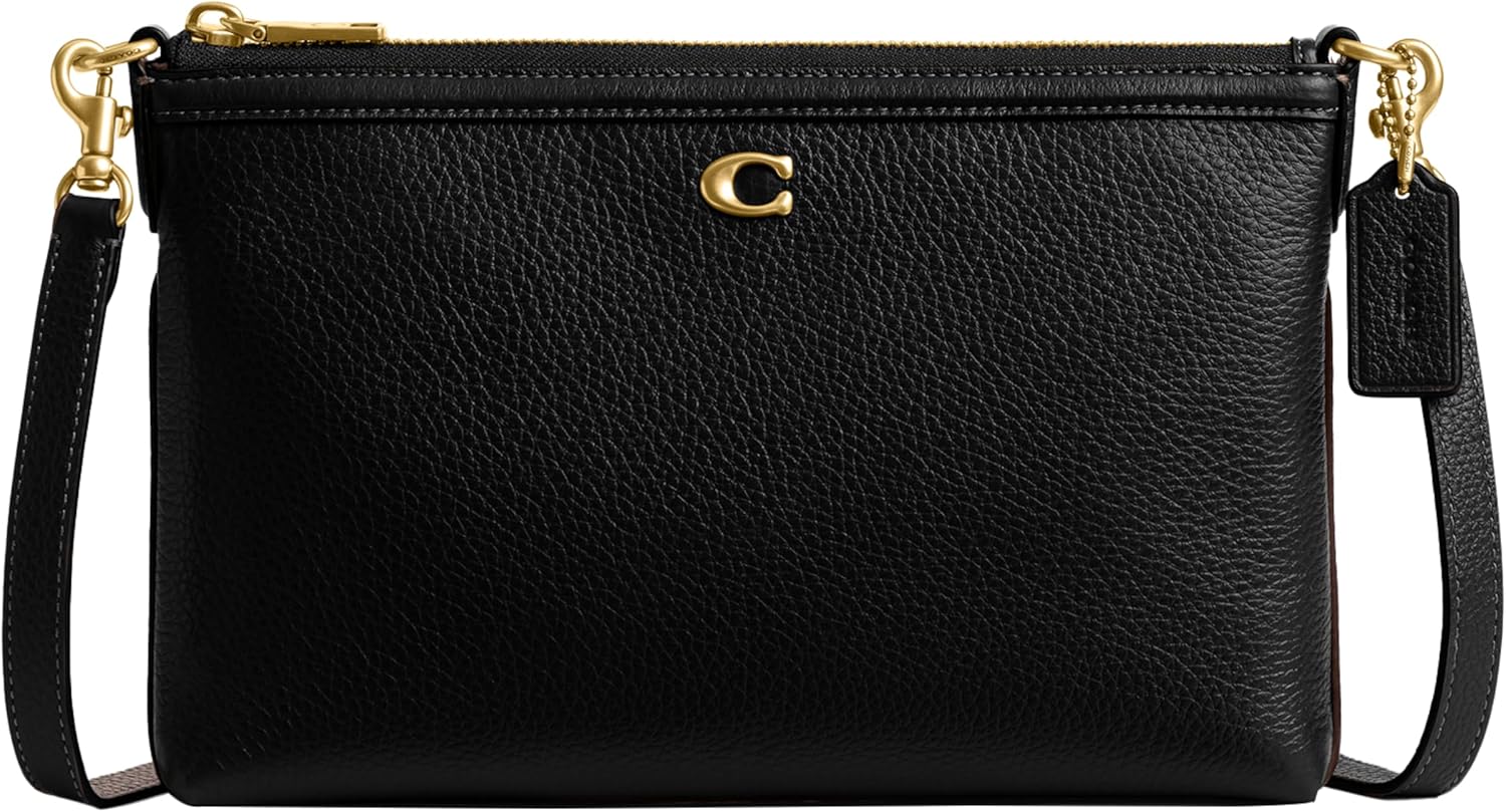 COACH womens Legacy Zip Top Crossbody Bag