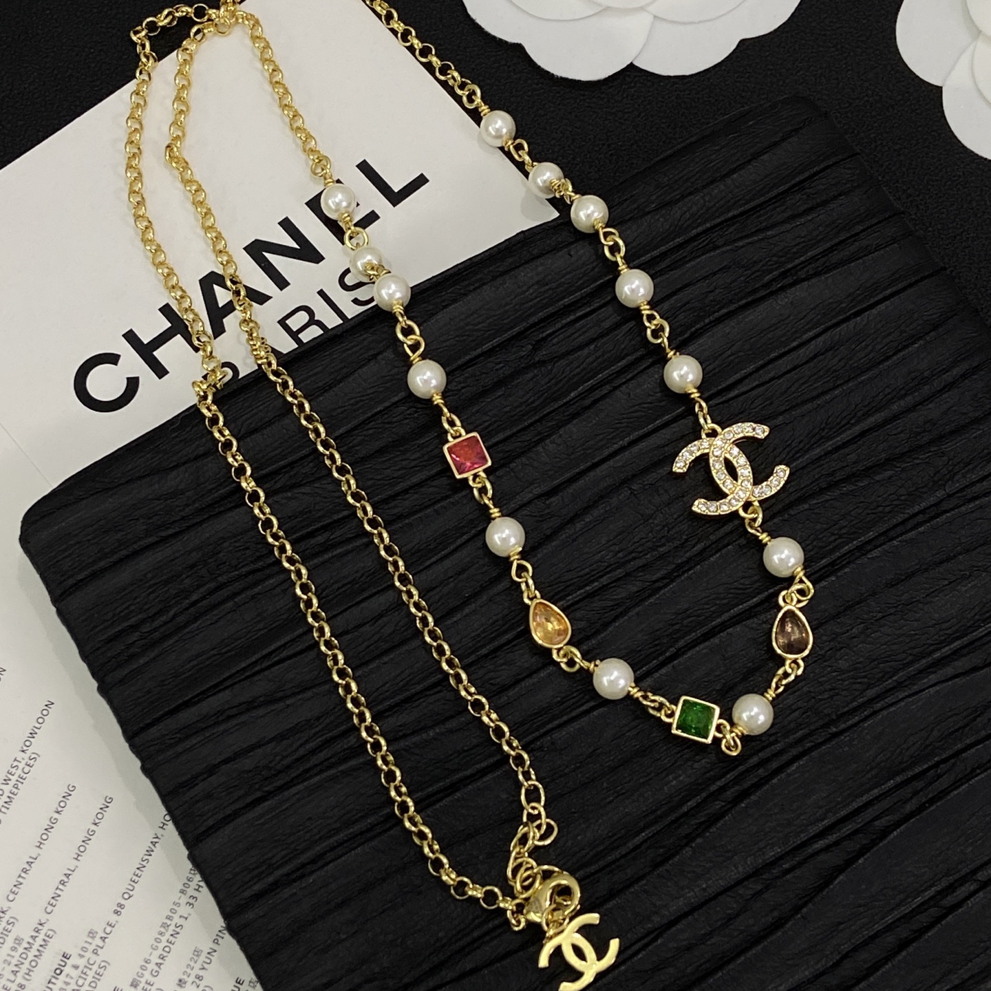 [TOP] CHANEL Long Necklace - Gold - 711 Luxury