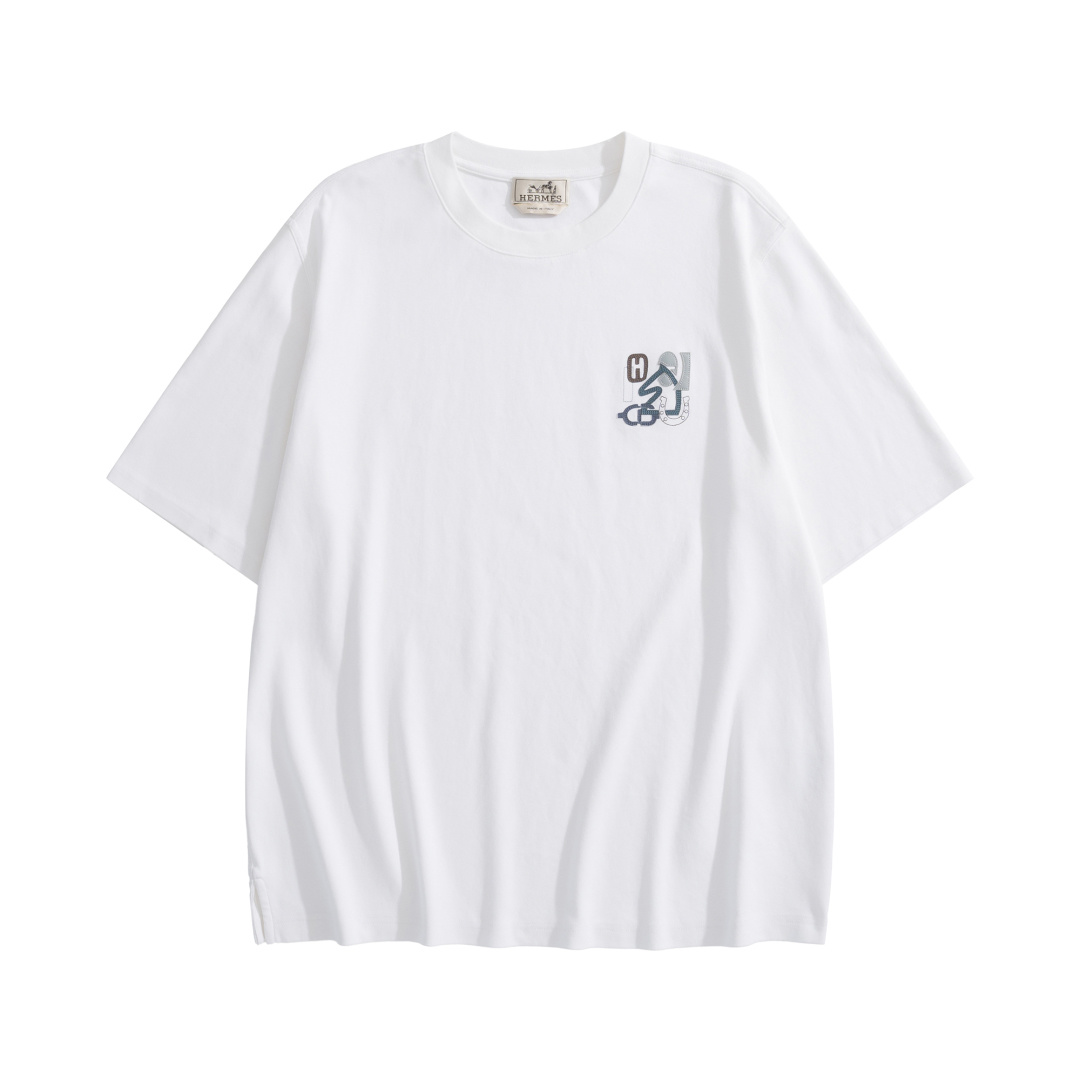NIGO Hermes Puzzle Crew Neck Cotton T-shirt #nigo377661
