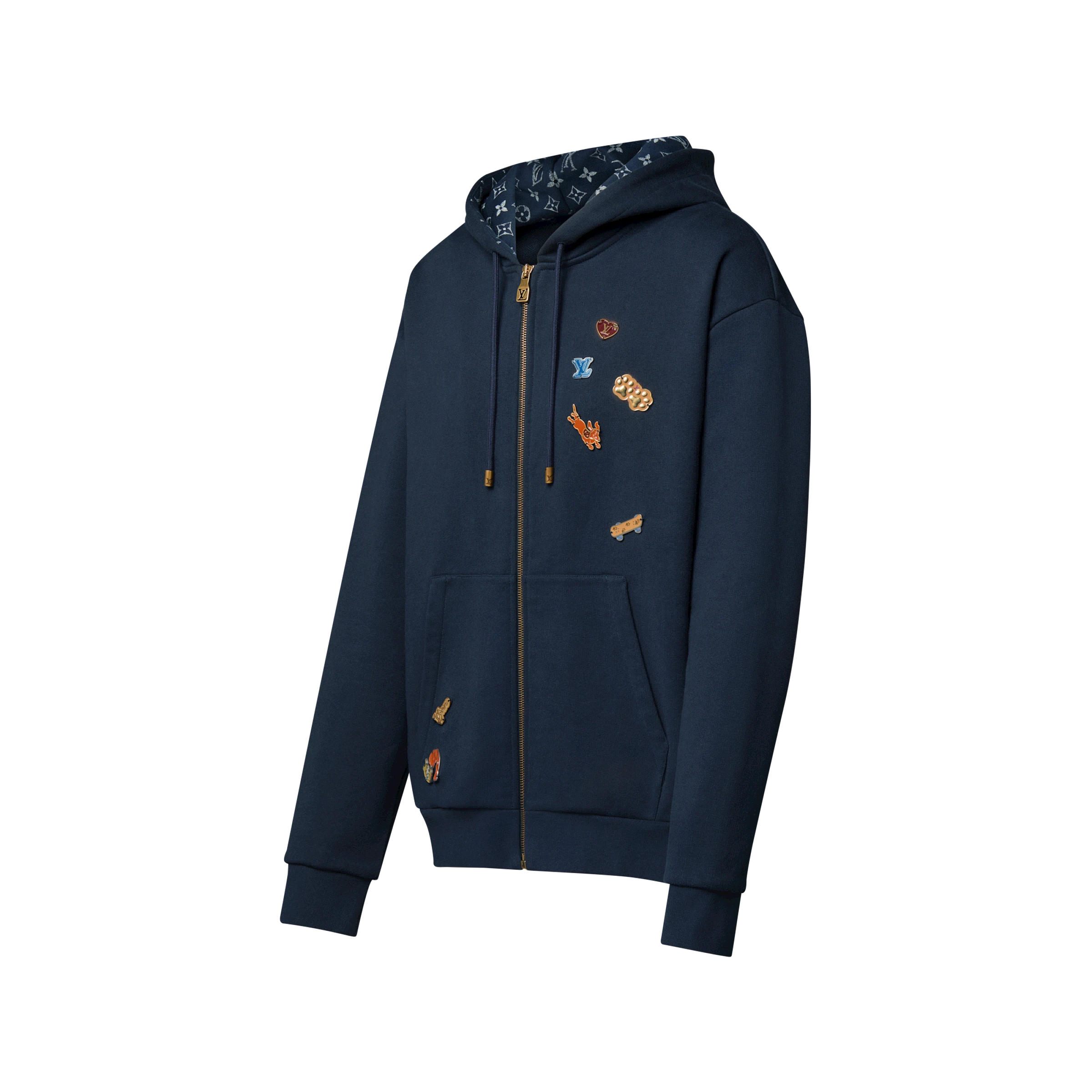 Louis Vuitton Clothing LOUIS VUITTON CVD Zip Hoodie #394498 View 2 | Nigo Office
