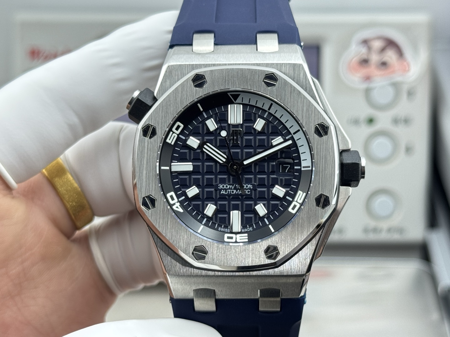 [TOP] Audemars Piguet Men's Watch 42mmX14.1mm - Blue - 711 Luxury