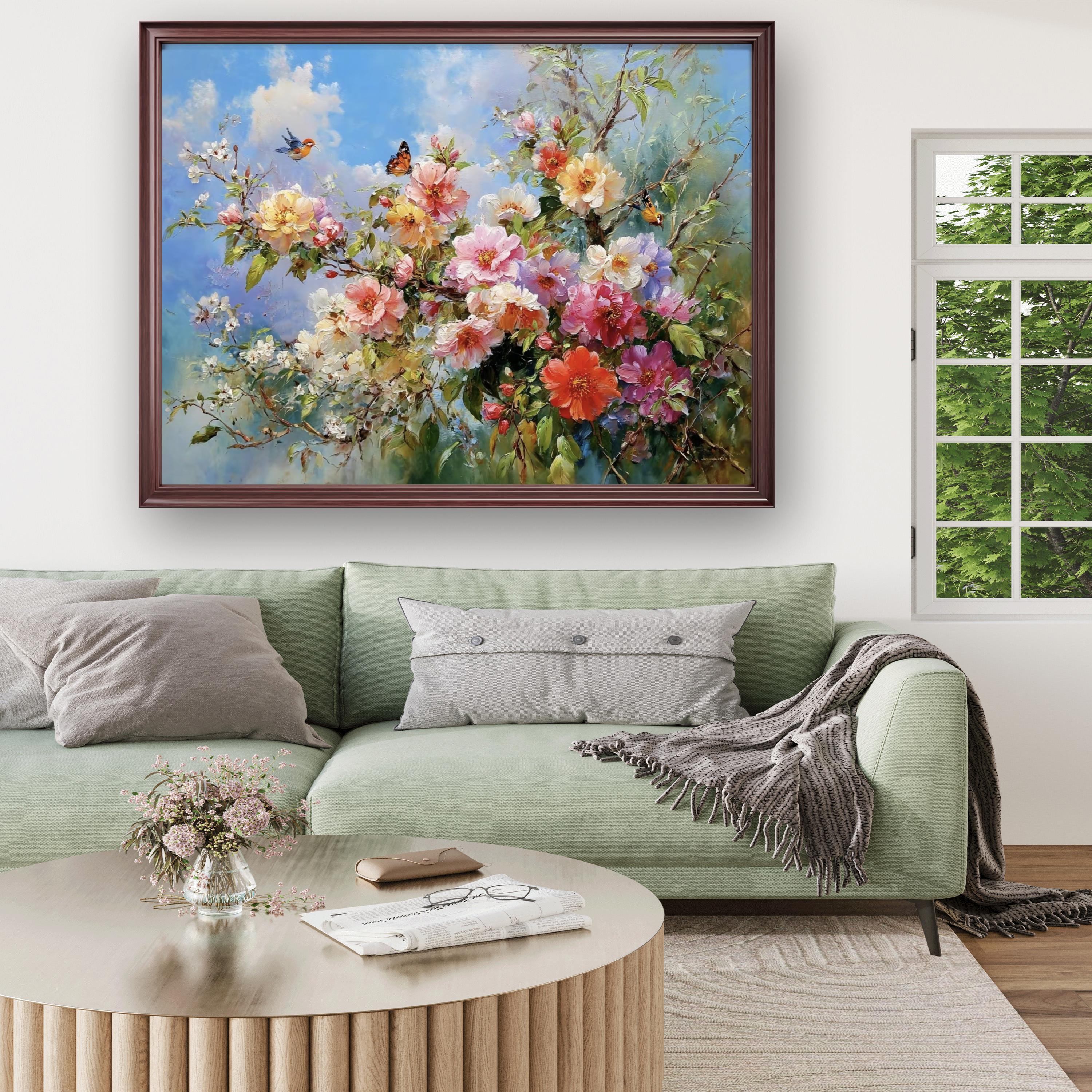 Fleeting Flower Shadows