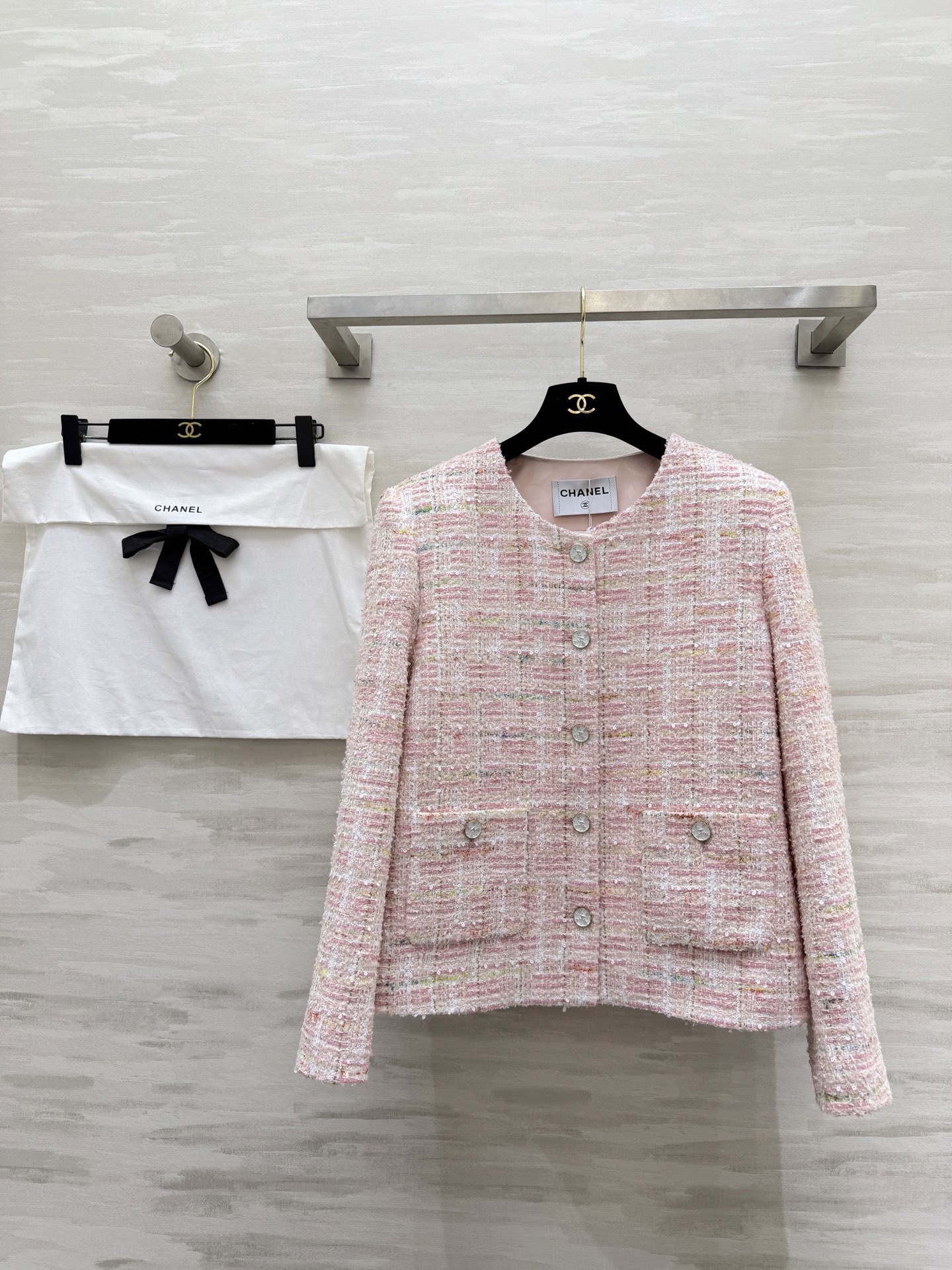 [TOP] CHANEL Coat - Pink - 711 Luxury