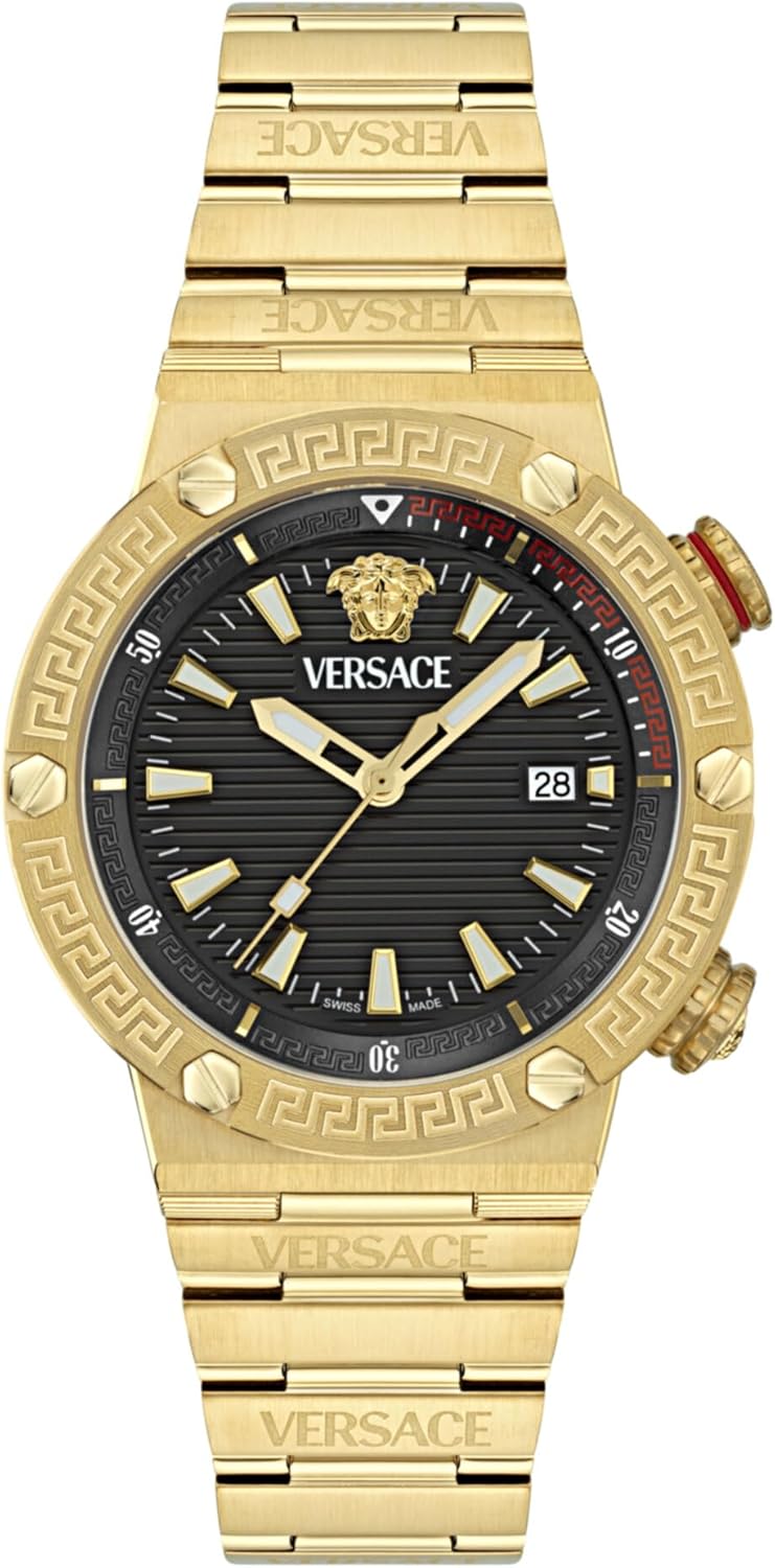 Versace Greca Logo Diver Bracelet Watch