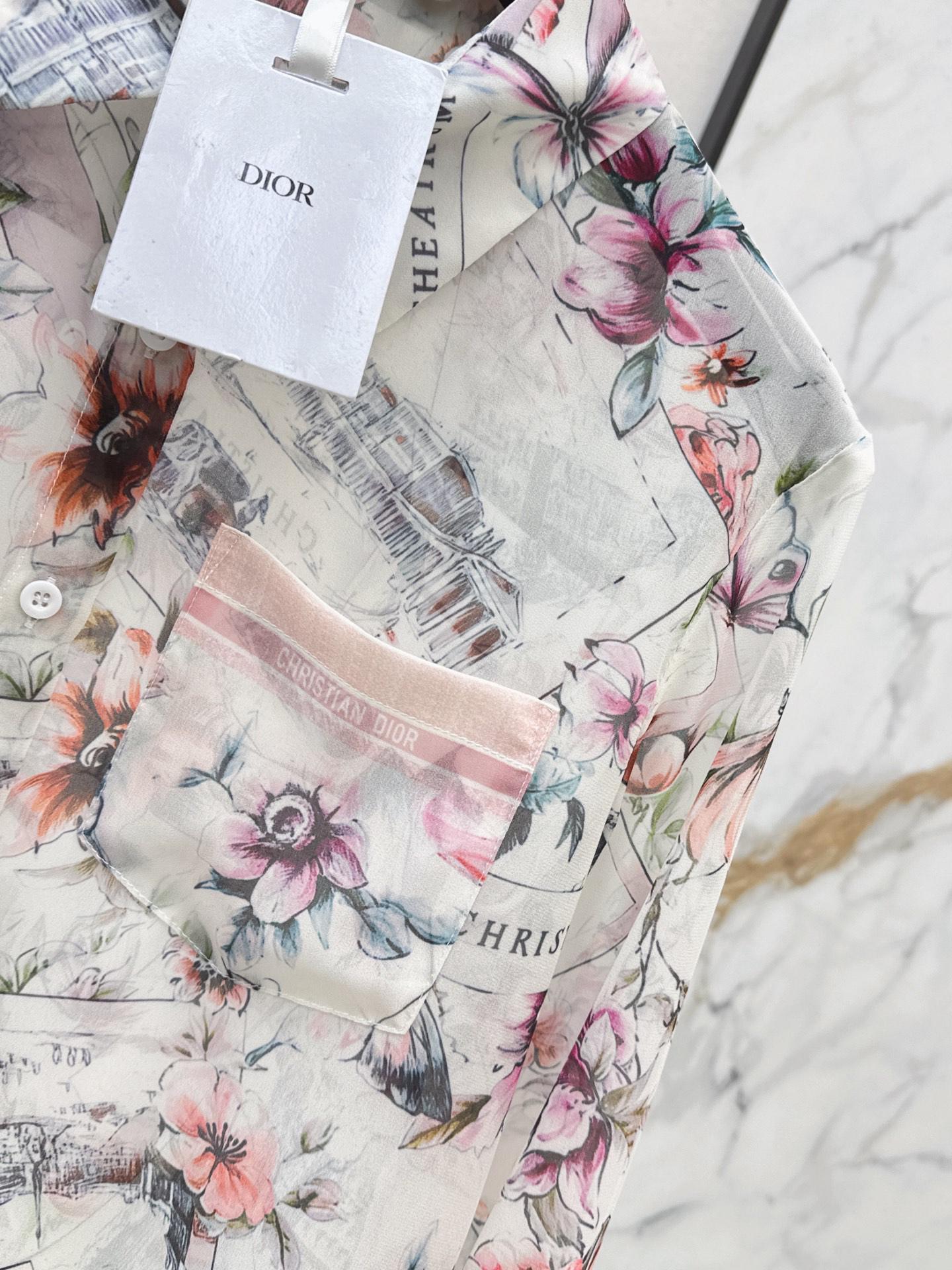 [TOP] Christian Dior Shirt - White