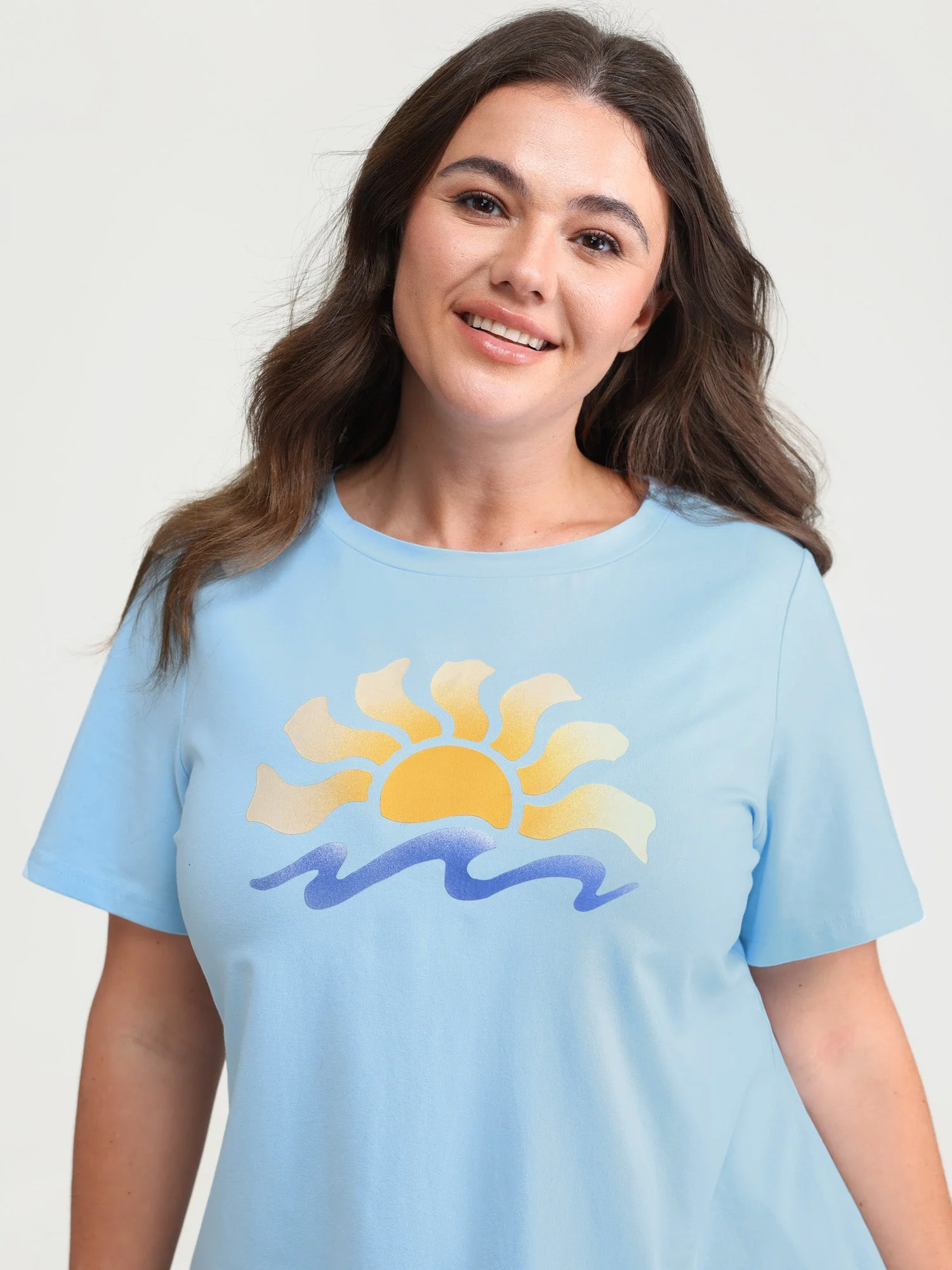 Cotton Sun Approved Crew Neck T-Shirt