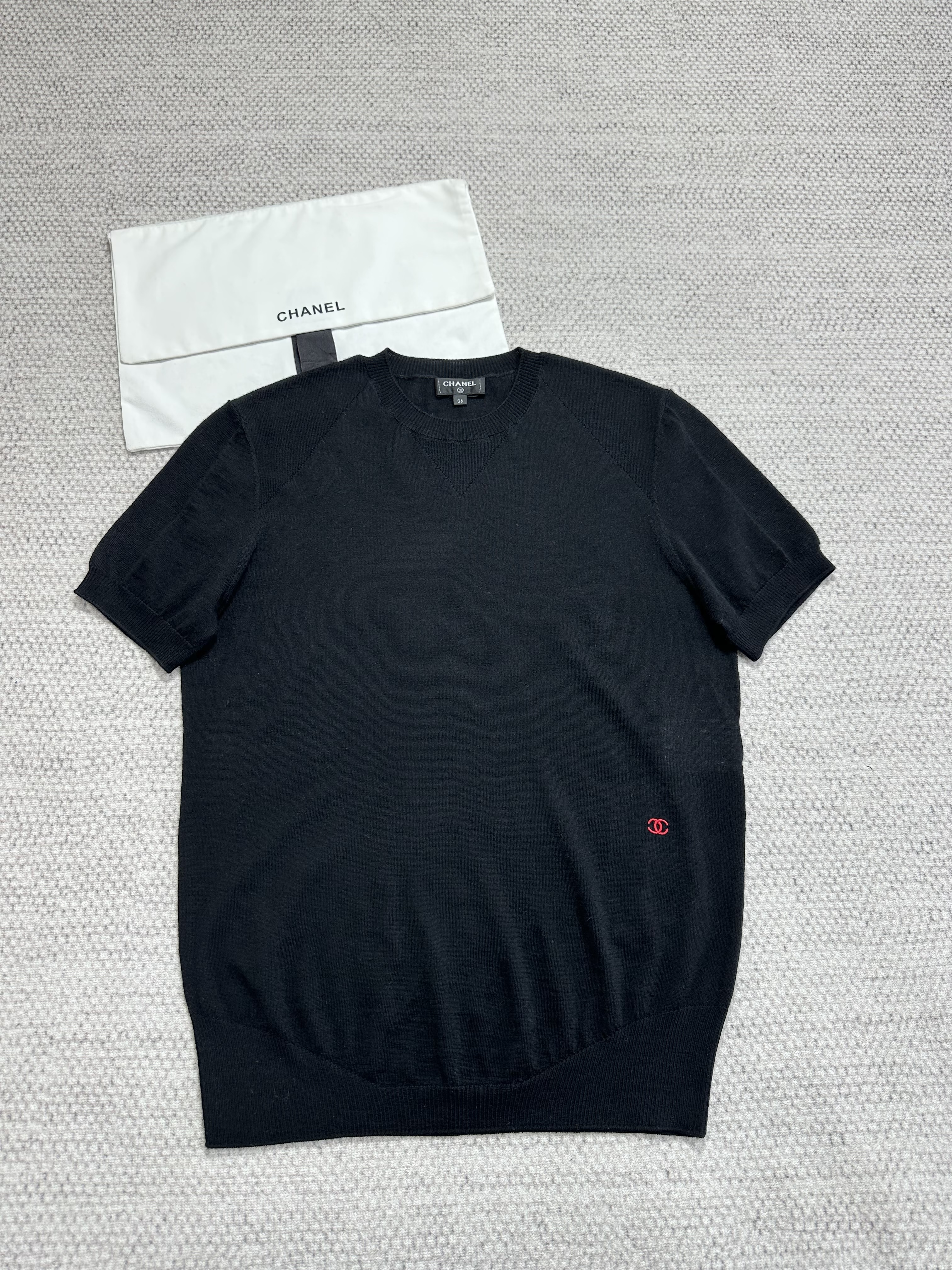 Chanel Clothing Chanel Top-Quality Version Silk Cashmere Short Sleeves #378832 View 2 | Nigo Office