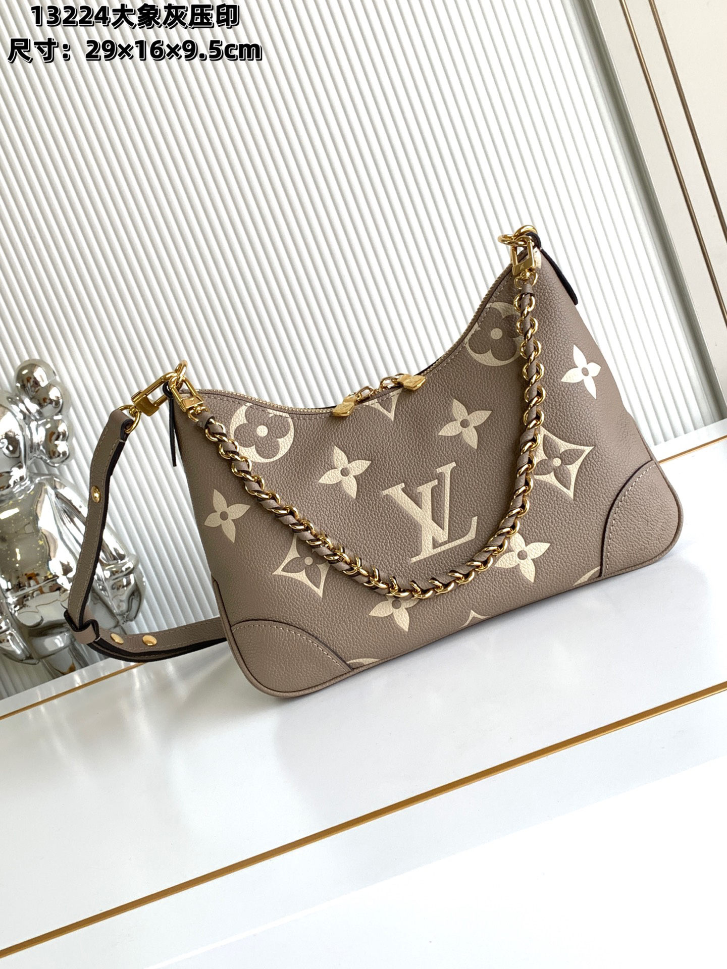 [TOP] Louis Vuitton LV BOULOGNE Bag 29 x 16 x 9.5 cm - Brown - 711 Luxury
