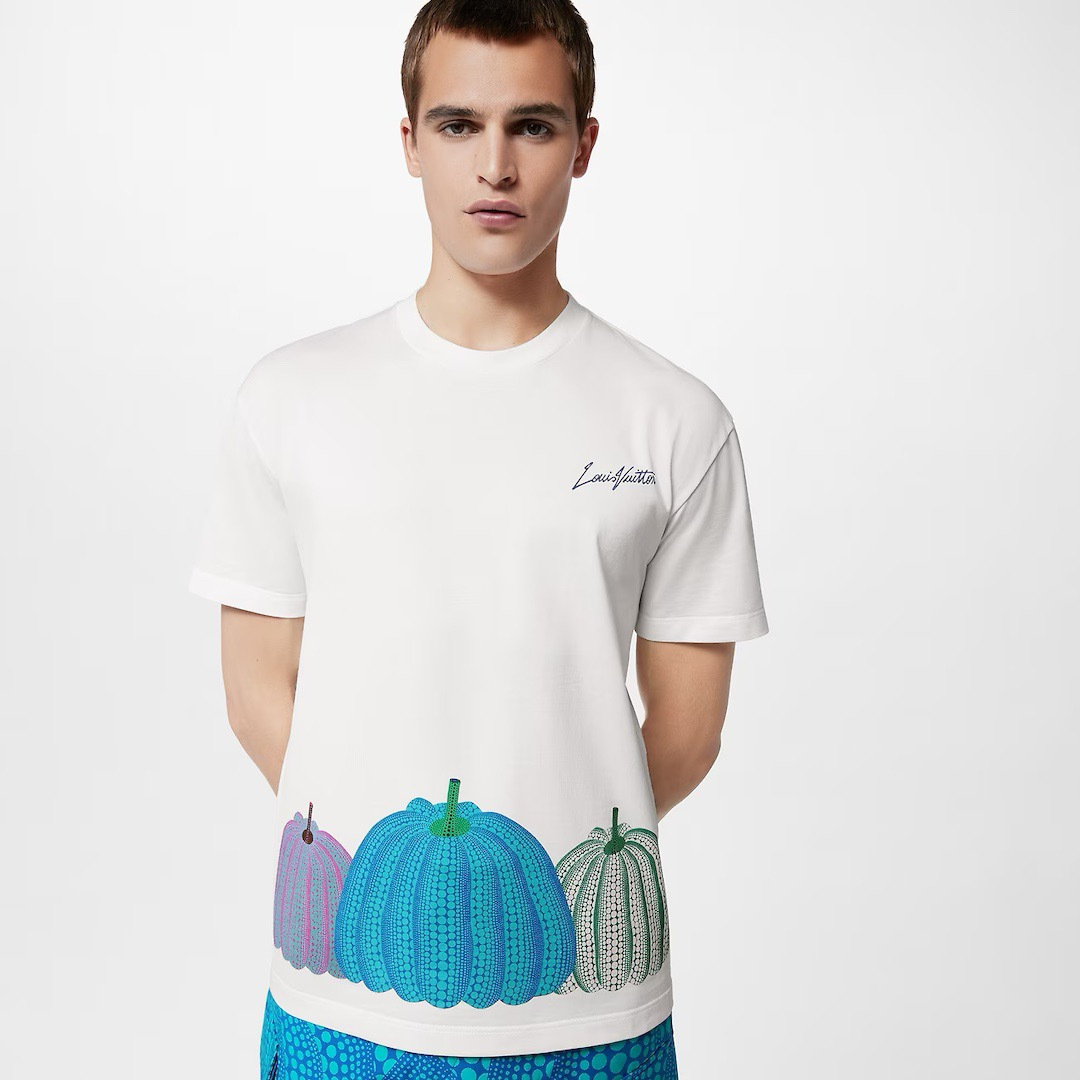 Louis Vuitton Shoes Louis Vuitton X Yayoi Kusama Pumpkin Short-sleeve T-shirt #380394 View 2 | Nigo Office