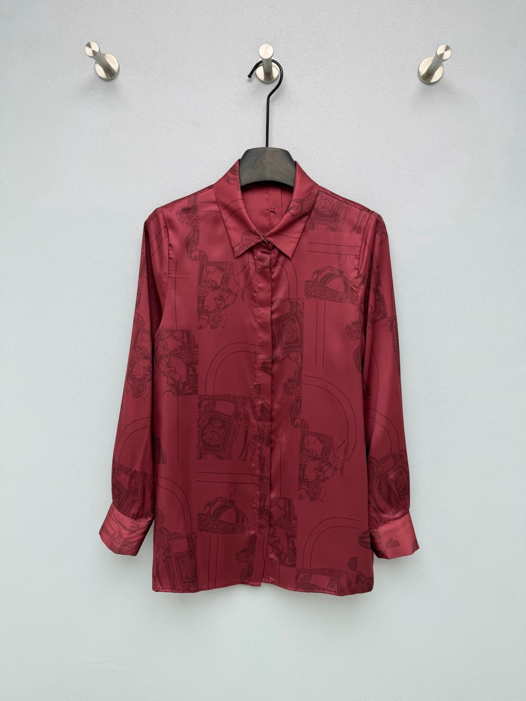 [TOP] HERMES Shirt - Red - 711 Luxury