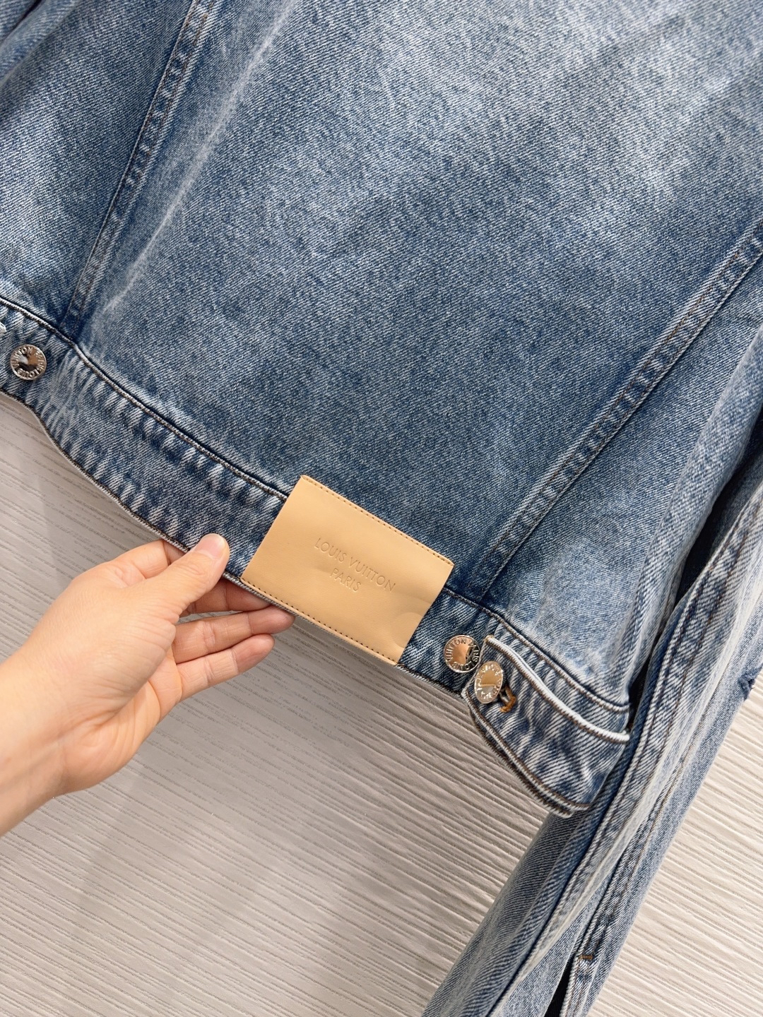 [TOP] Louis Vuitton LV Denim Jacket - Blue